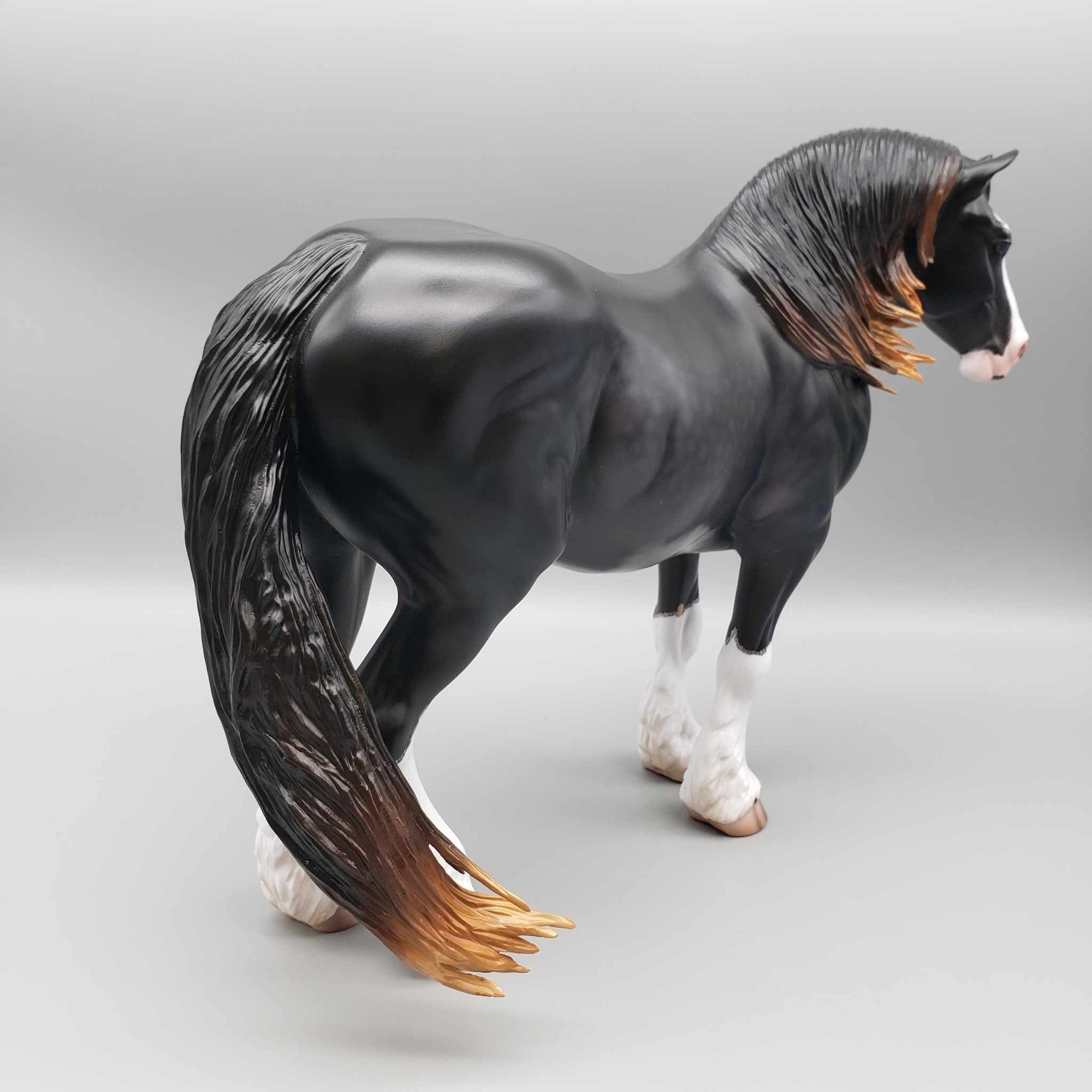 Catalina OOAK Dappled Black Heavy Draft By Caroline Boydston Best Offer 11/27/23