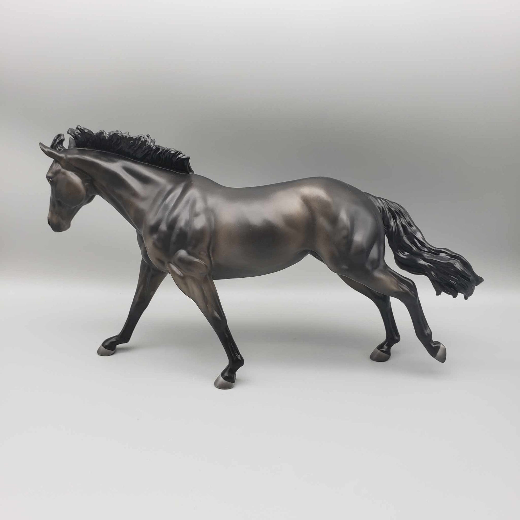 Dark Chocolate OOAK Dark Dappled Sooty Buckskin Remington By Ashley Palmer Holiday Sale HS23