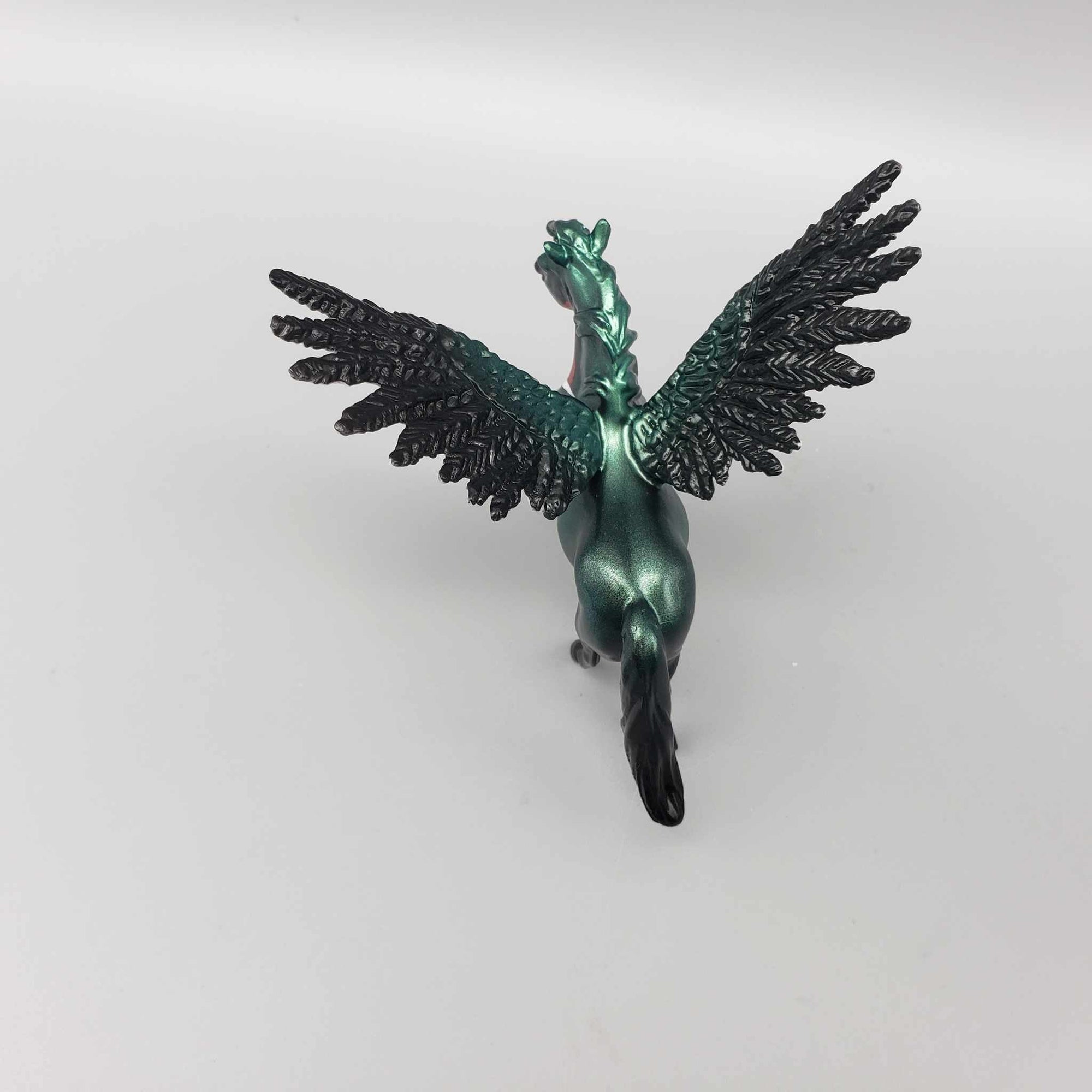 Ruby the Holiday Hummingbird OOAK Angel Wing Pony Chip Inspired by Ruby Throated Hummingbird By Angela Marleau Facebook Auction HS23