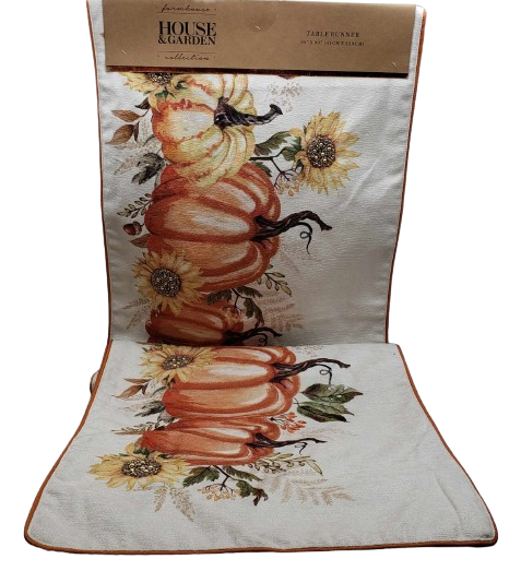 Harvest Harmony OOAK Deco Andalusian By Dawn Quick Sold as Set with Table Runner and Pillow Best Offer 11/27/23