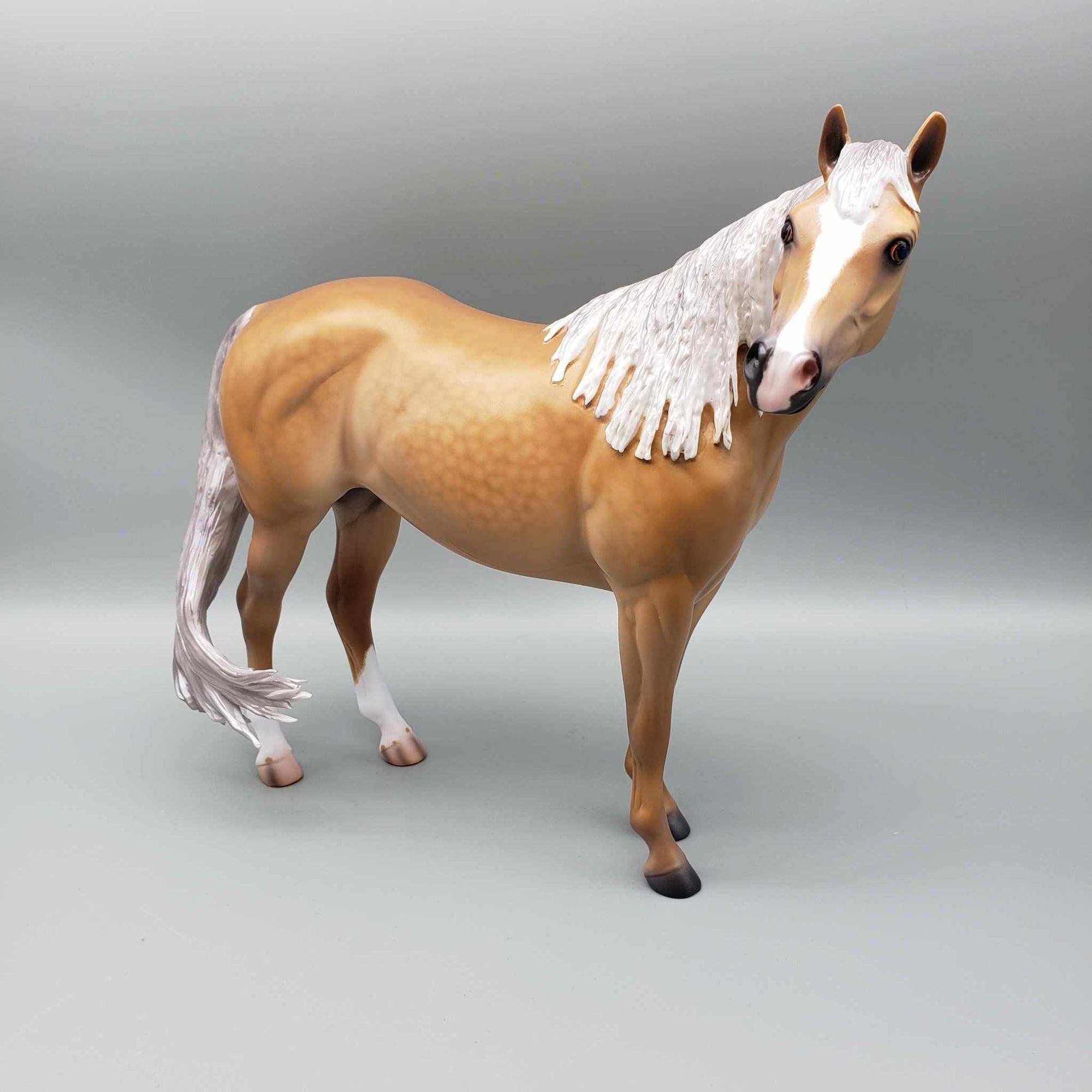 Mitchell OOAK Dappled Palomino ISH By Caroline Boydston Best Offer 11/27/23