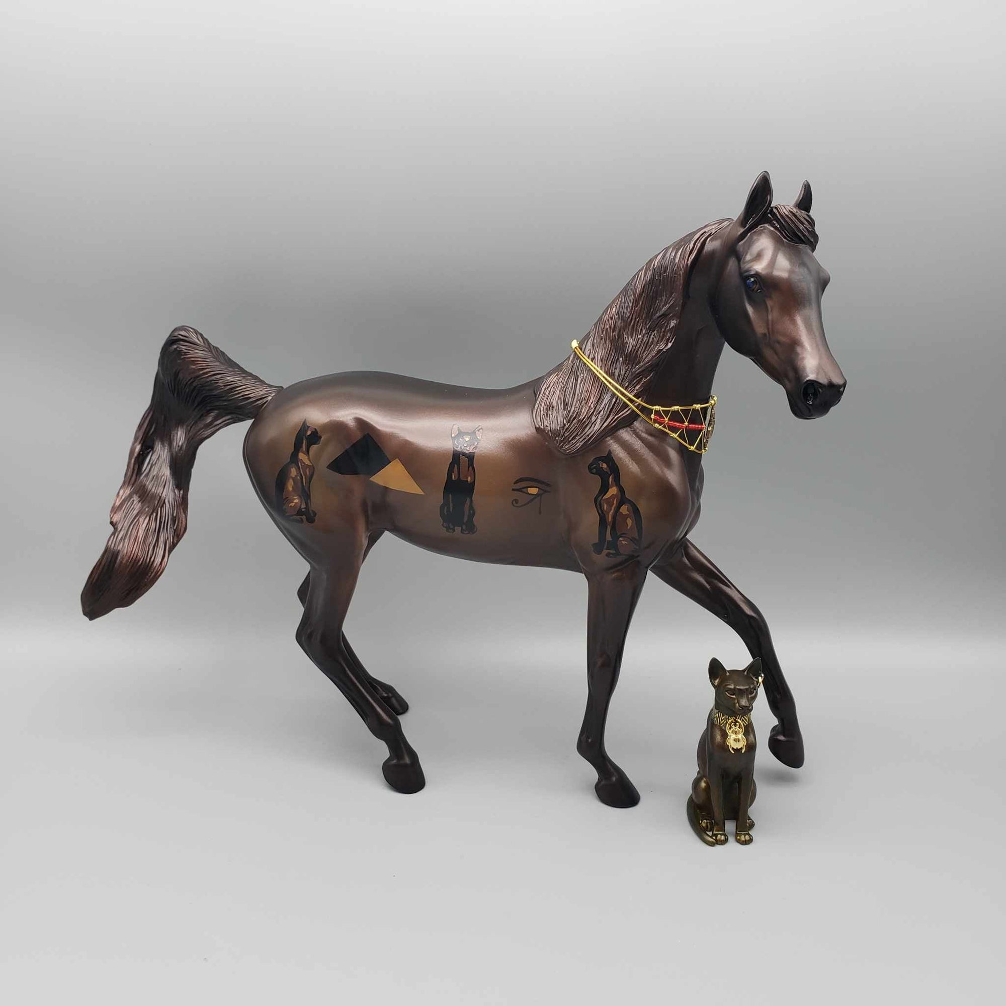 Francet I OOAK Egyptian Cat Decorator Arab Mare Set By Caroline Boydston Best Offers SS824