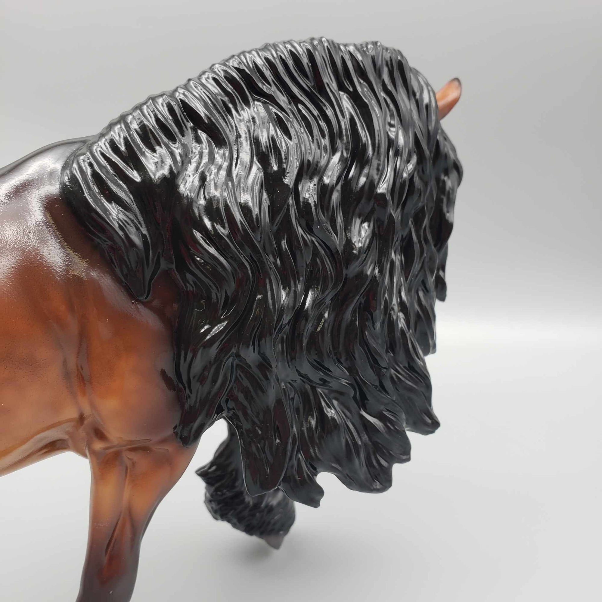 Maddox OOAK Dappled Bay Irish Cob By Caroline Boydston