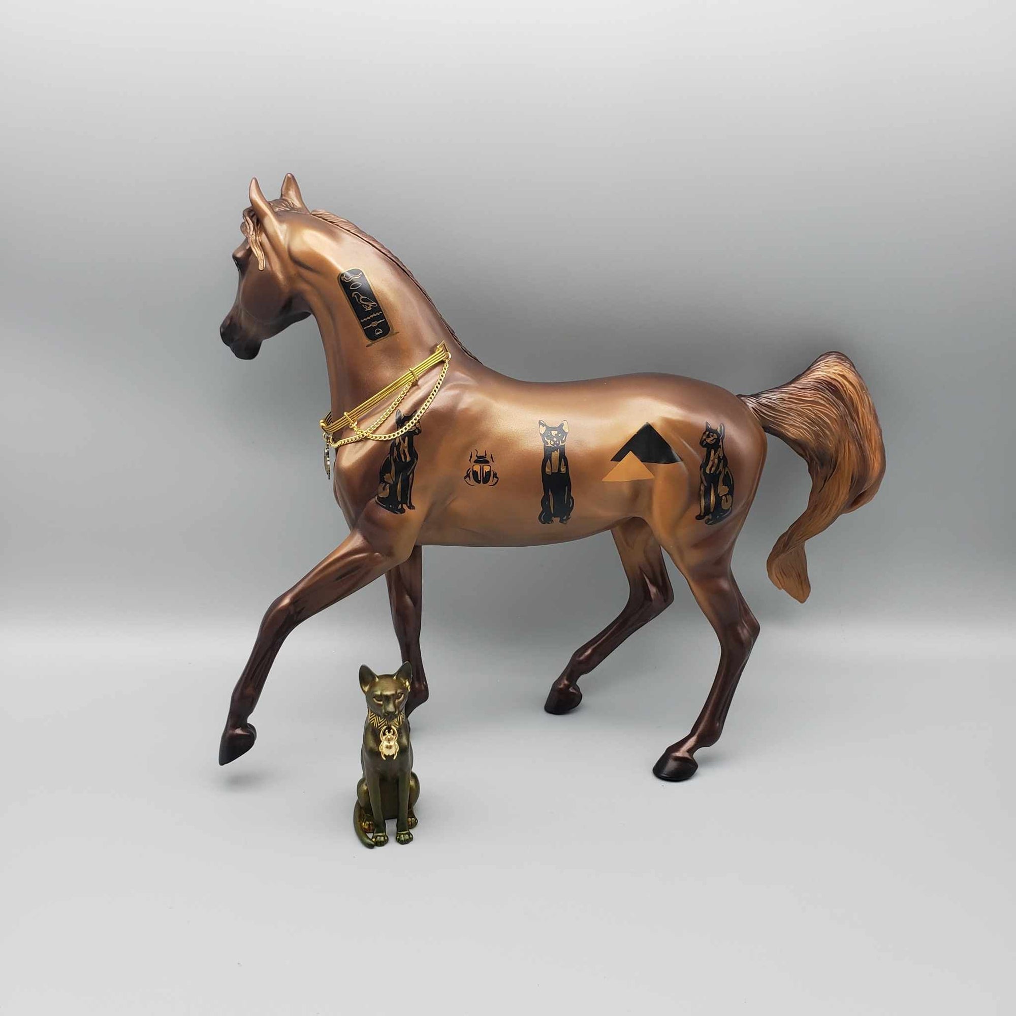 Francet II OOAK Egyptian Cat Decorator Arab Mare Set By Caroline Boydston Best Offers SS824