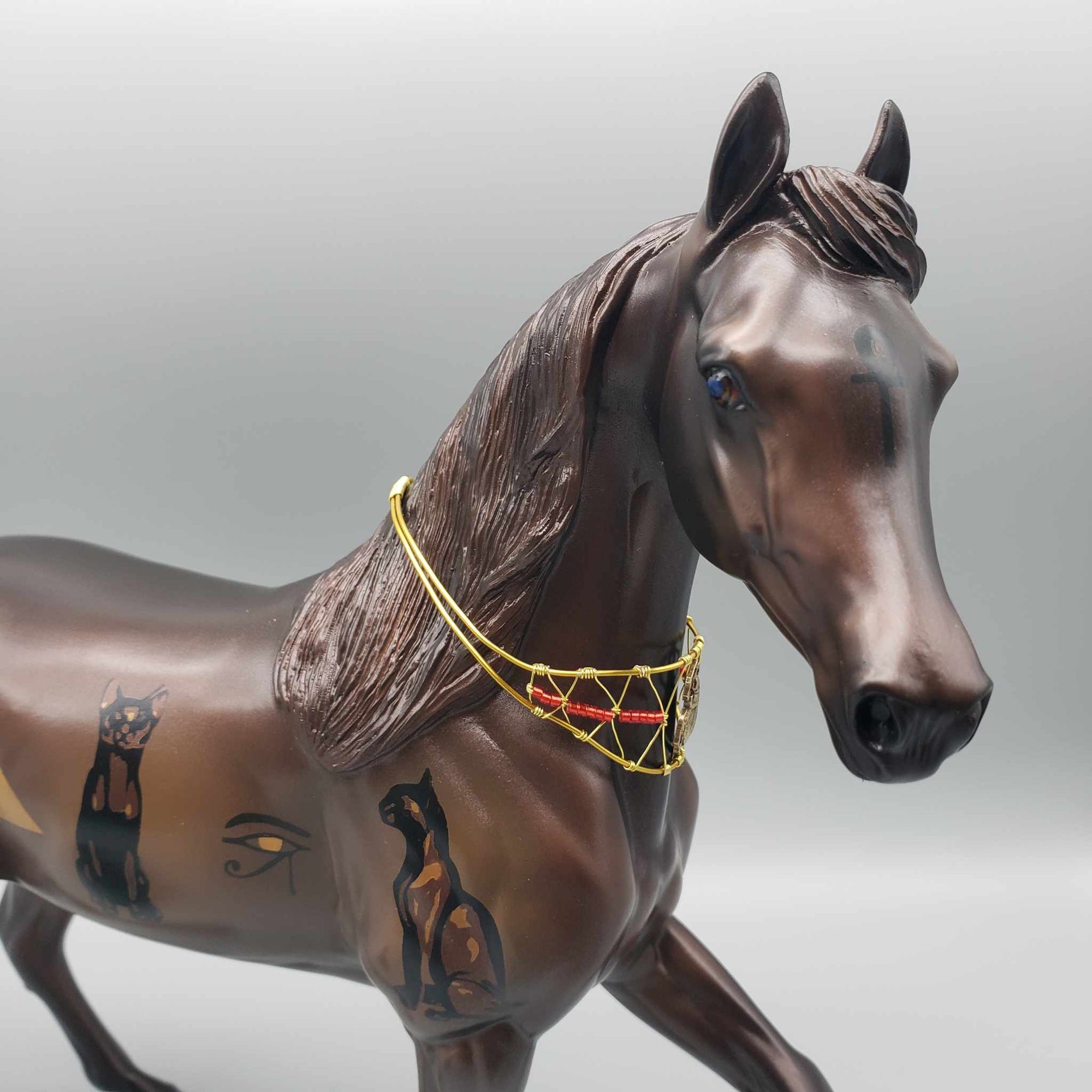 Francet I OOAK Egyptian Cat Decorator Arab Mare Set By Caroline Boydston Best Offers SS824