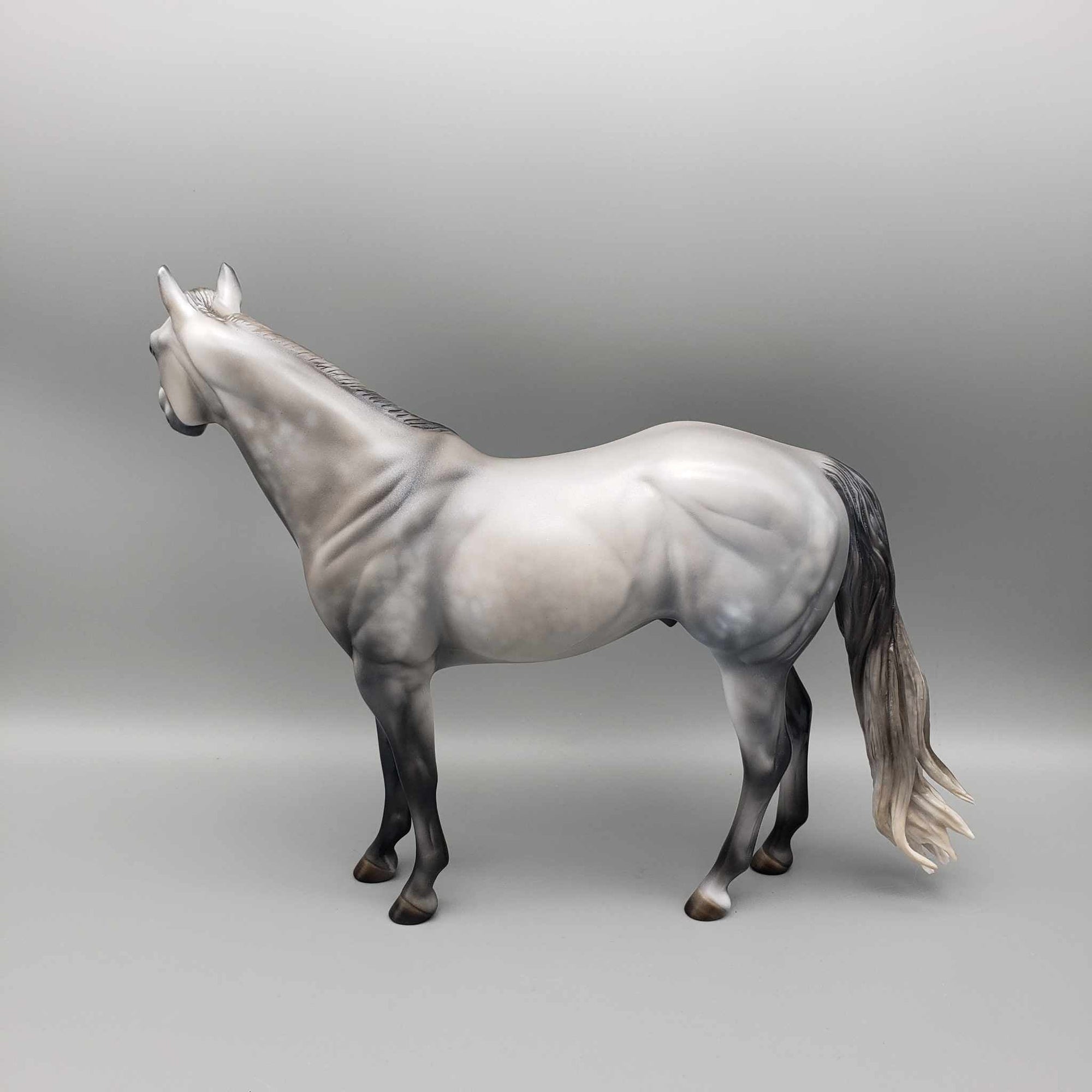Jack Frost OOAK Dappled Grey Ideal Stock Horse By Julie Keim Best Offers 12/4/23