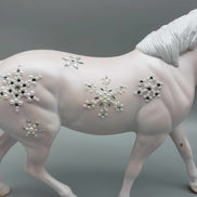 Season Sparkle OOAK Pink Bling Pony And Pillow Set By Jess Hamill Facebook Auction Holiday Sale HS23