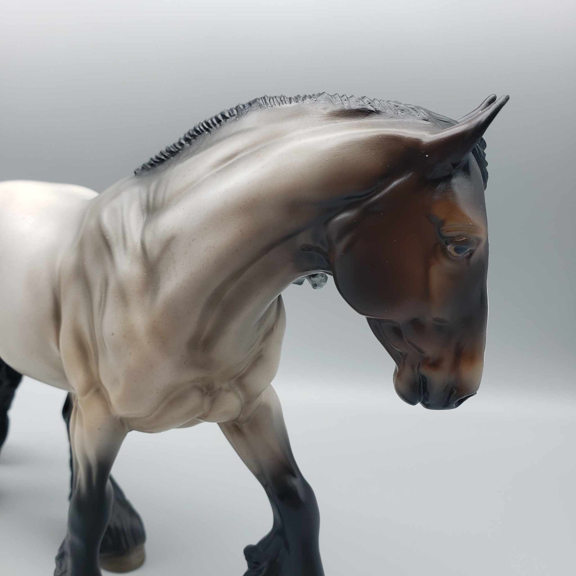 Tahiti OOAK Bay Roan Customized Irish Cobb By Angela Marleau HS23