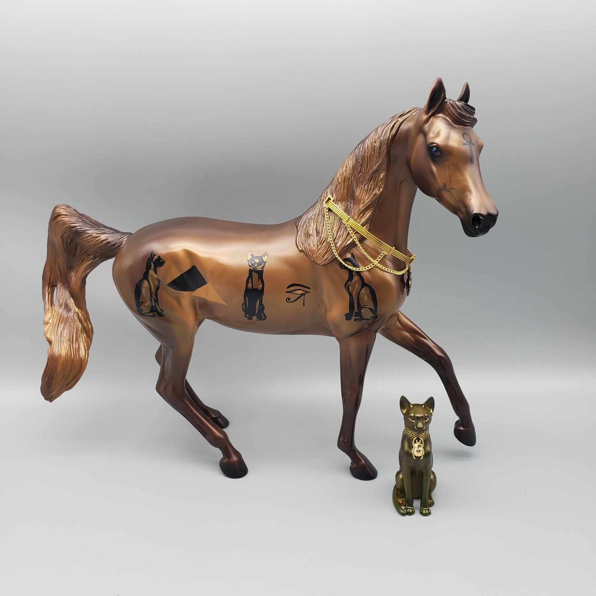 Francet II OOAK Egyptian Cat Decorator Arab Mare Set By Caroline Boydston Best Offers SS824
