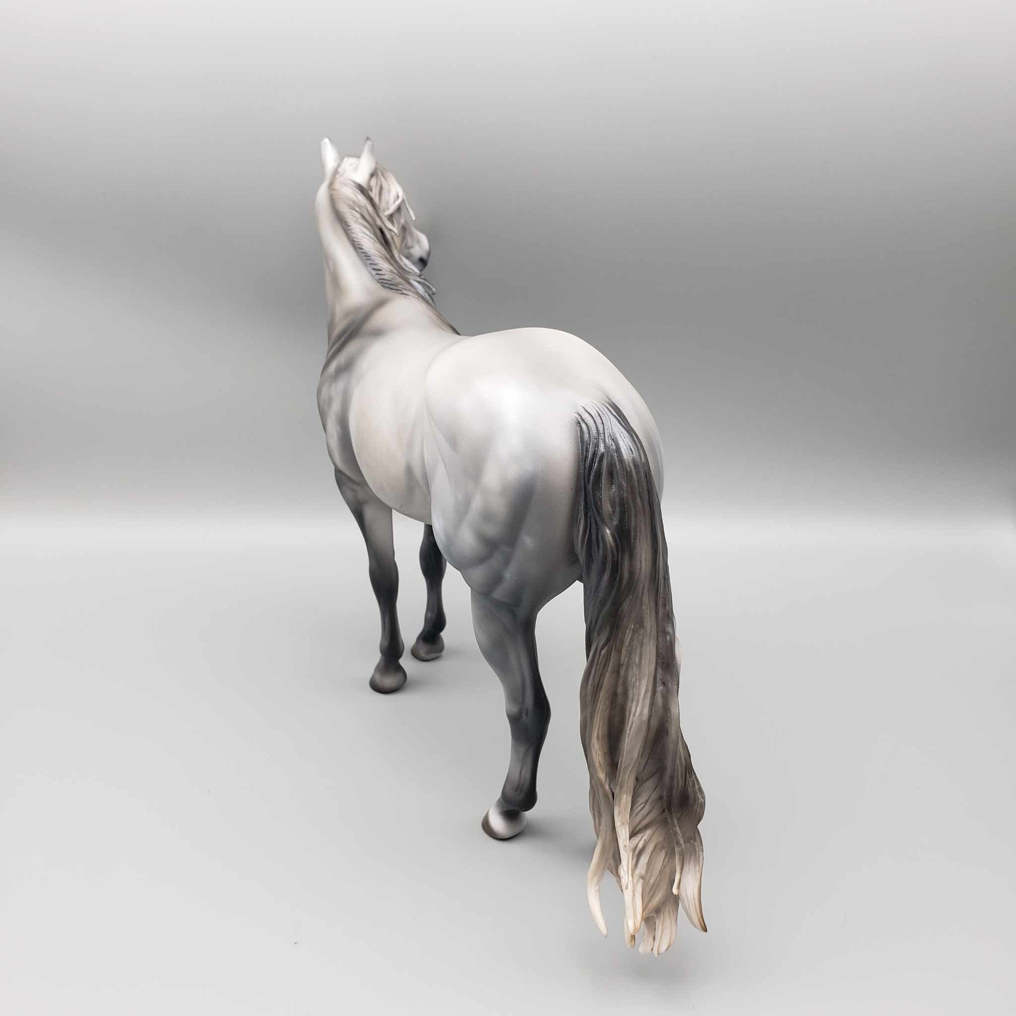 Jack Frost OOAK Dappled Grey Ideal Stock Horse By Julie Keim Best Offers 12/4/23