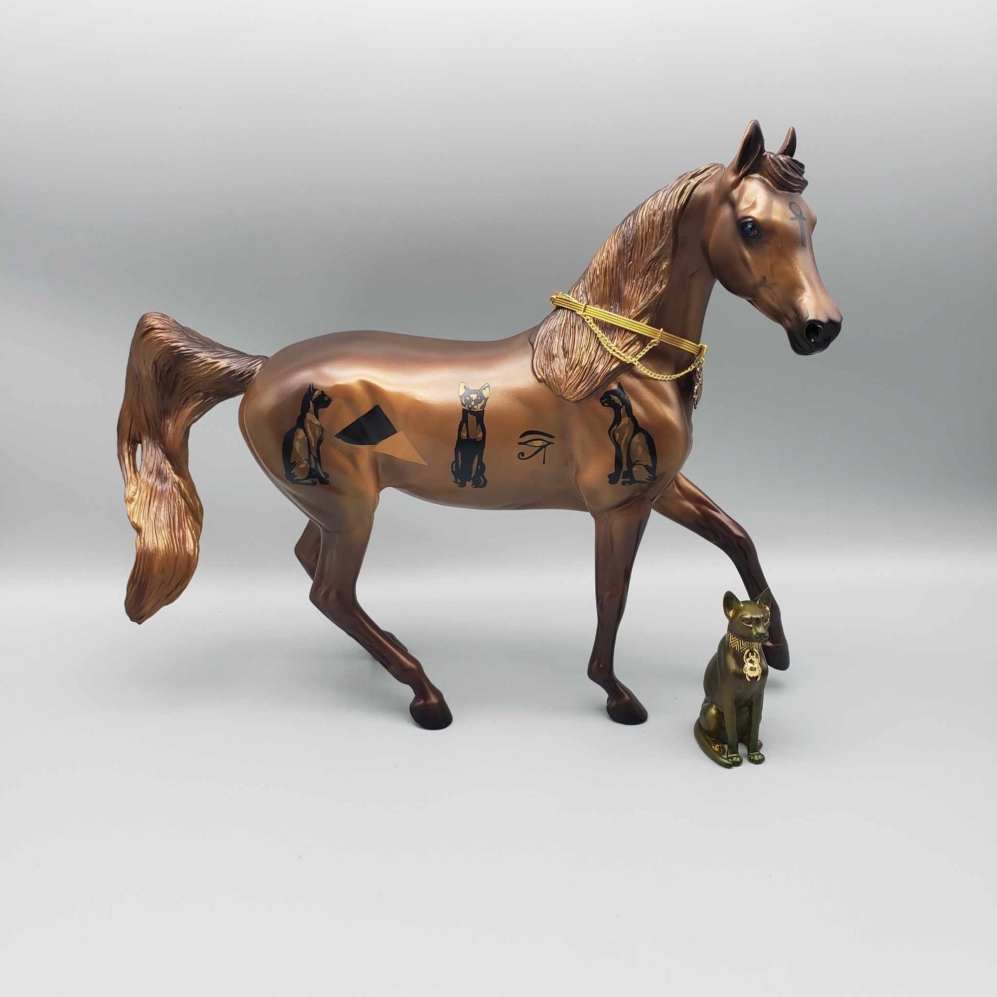 Francet II OOAK Egyptian Cat Decorator Arab Mare Set By Caroline Boydston Best Offers SS824