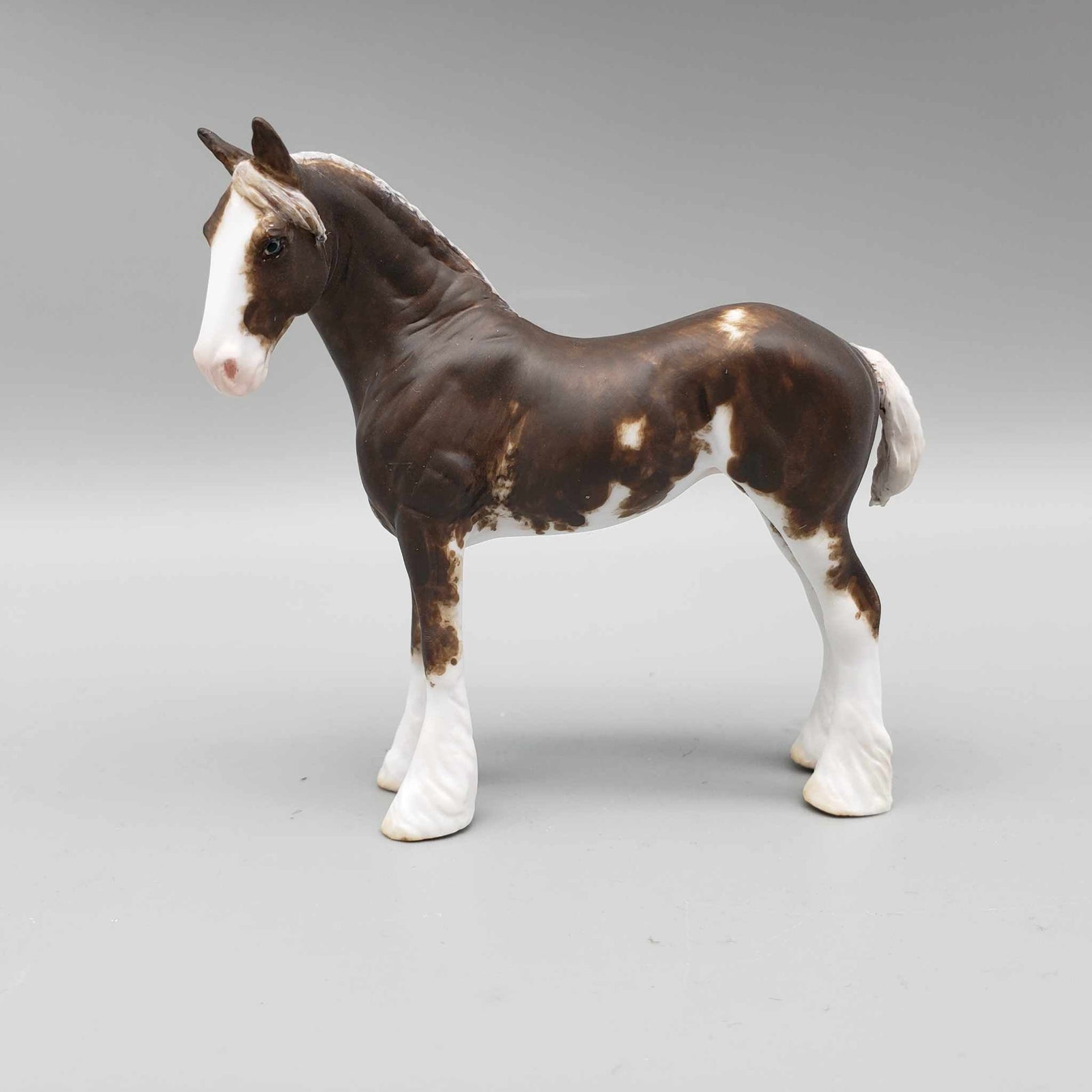 Howga OOAK Flaxen Chestnut Splash Draft Chip By Andrea Thomason Holiday Sale HS23