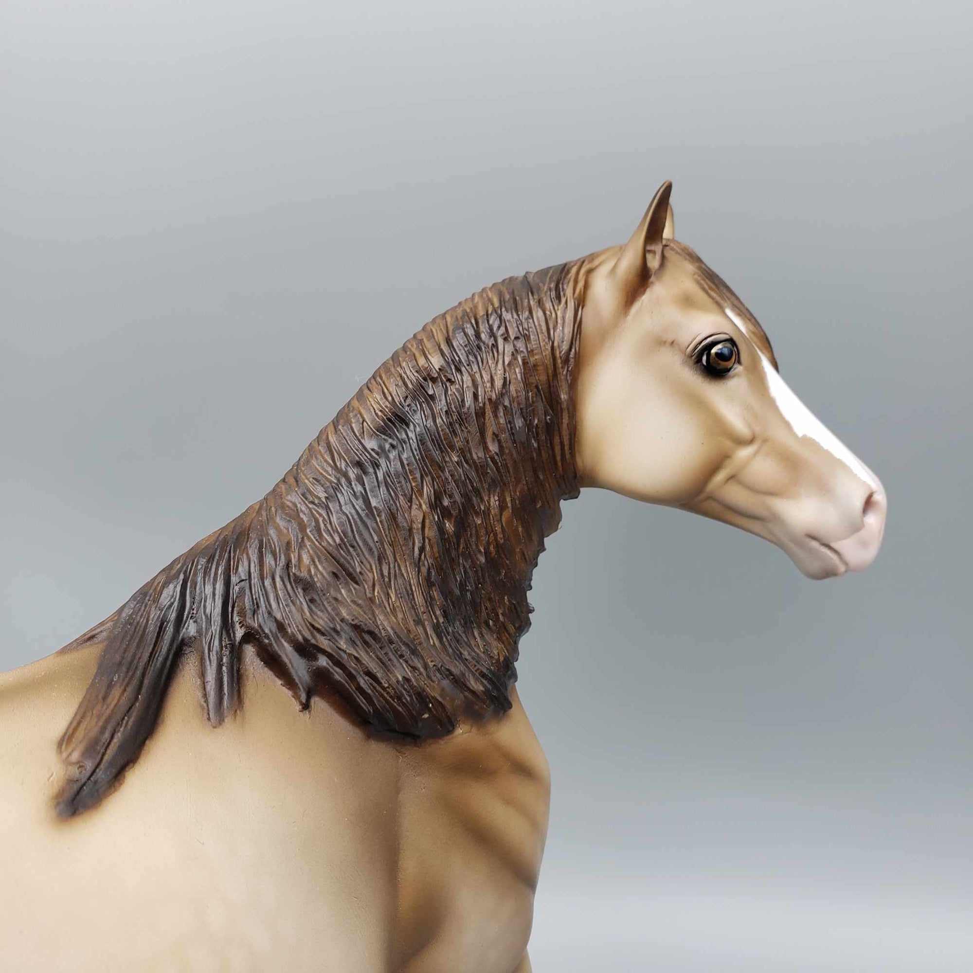 Texan OOAK Dappled Champagne Dun ISH By Julie Keim Best Offer 11/27/23