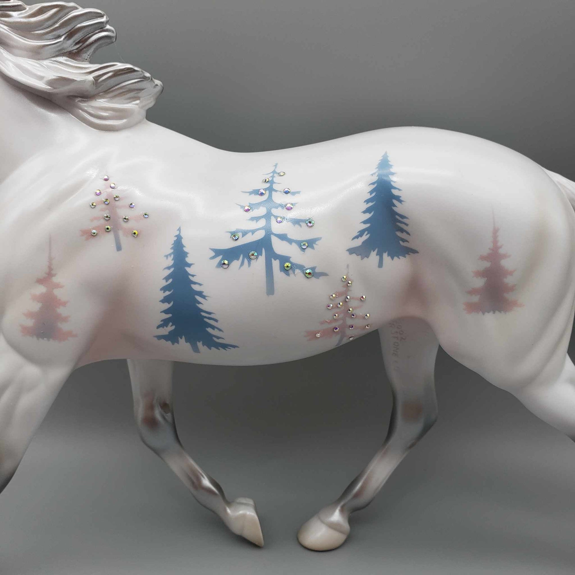 Glistening OOAK Deco Palouse by Angela Marleau with Pillow Holiday Sale HS23 Facebook Auction