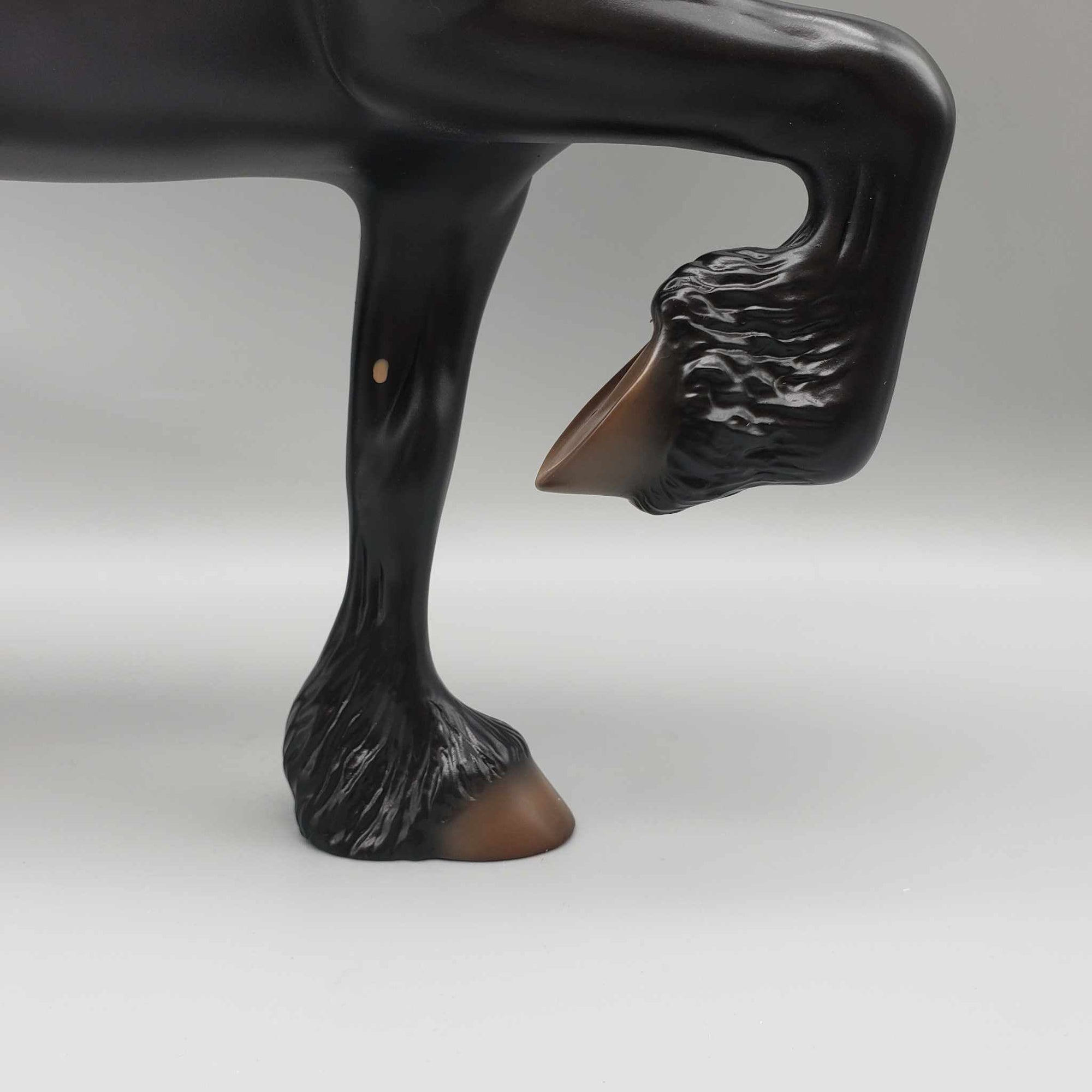 Marauder OOAK Dappled Black Trotting Drafter By Caroline Boydston Best Offer 11/27/23