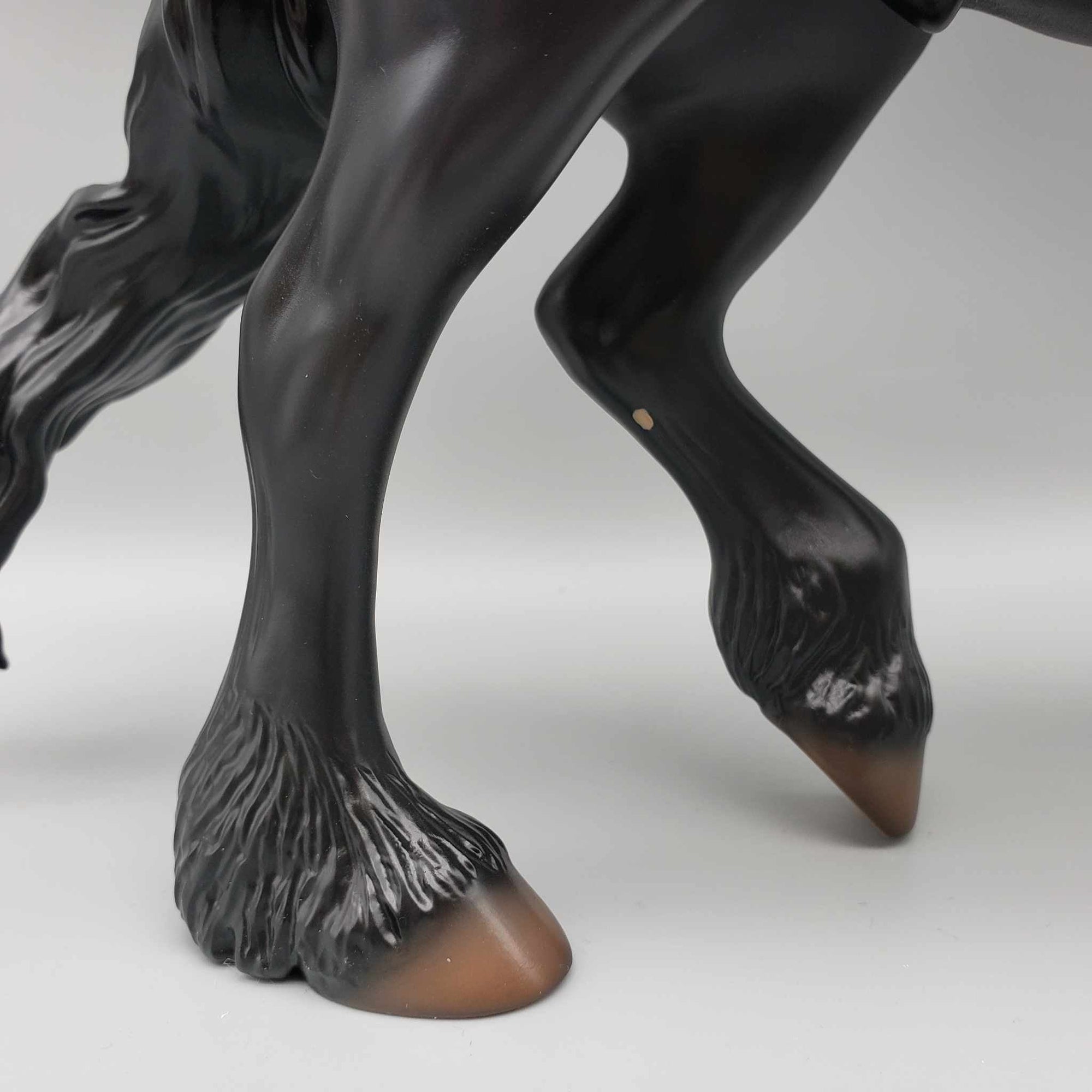 Marauder OOAK Dappled Black Trotting Drafter By Caroline Boydston Best Offer 11/27/23