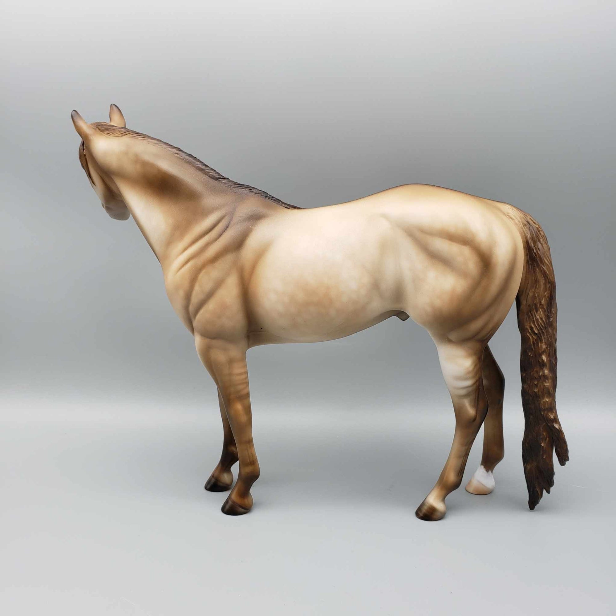 Texan OOAK Dappled Champagne Dun ISH By Julie Keim Best Offer 11/27/23