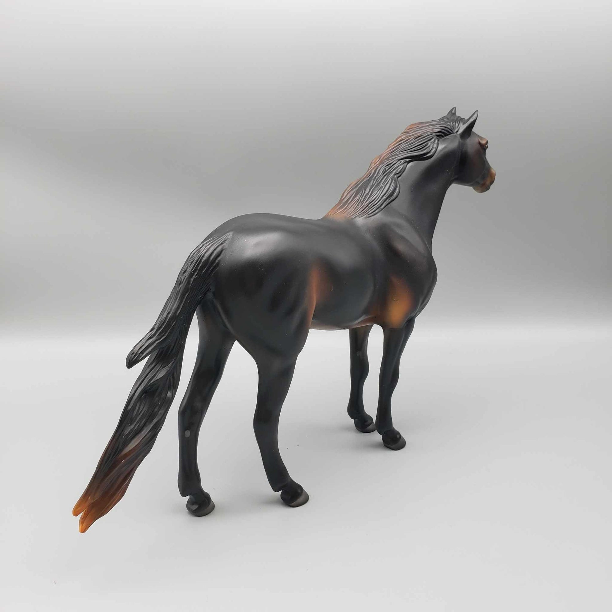 Dark Chocolate Delight OOAK Seal Bay Mustang by Angela Marleau Holiday Sale HS23