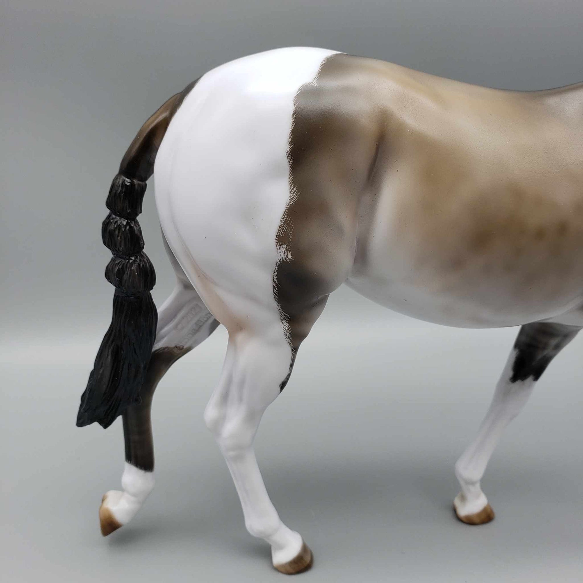 Pa-Rum Pum Pum Pum OOAK Grulla Tobiano Custom Mule By Julie Keim Holiday Best Offers 12/11/23