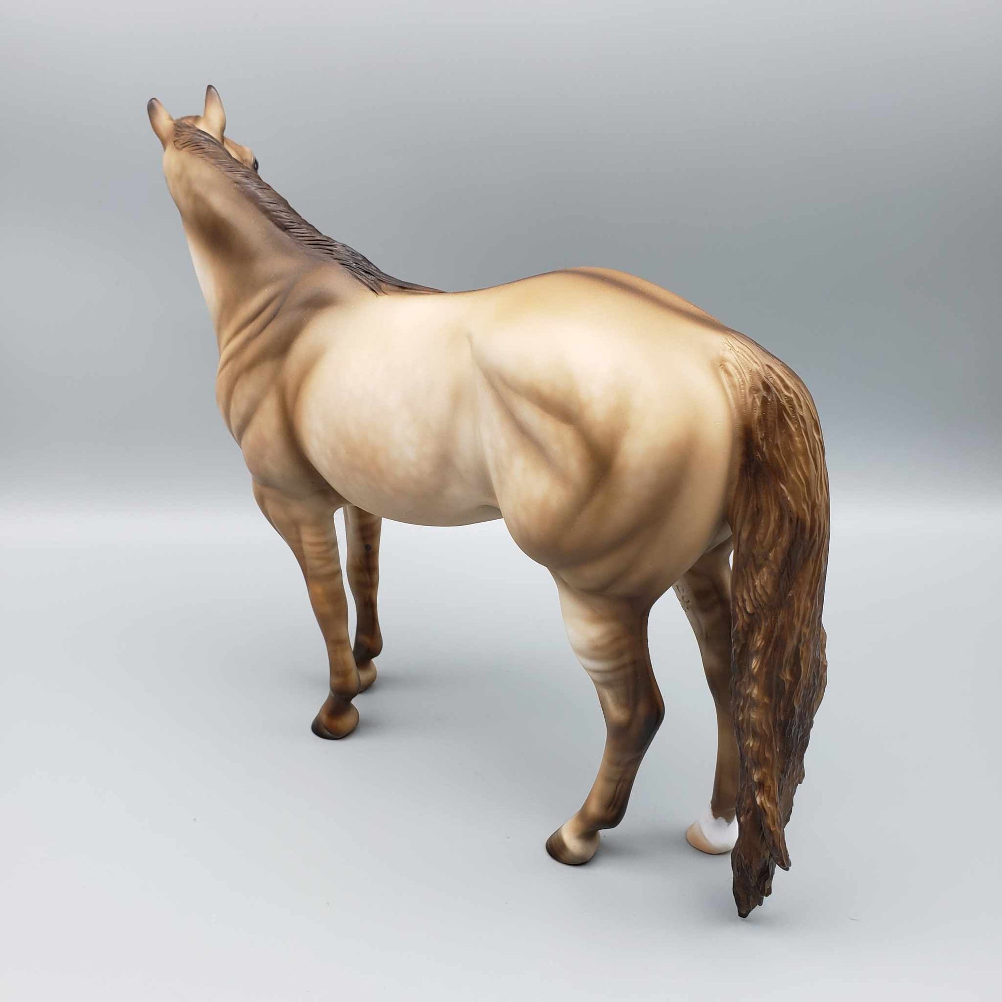 Texan OOAK Dappled Champagne Dun ISH By Julie Keim Best Offer 11/27/23