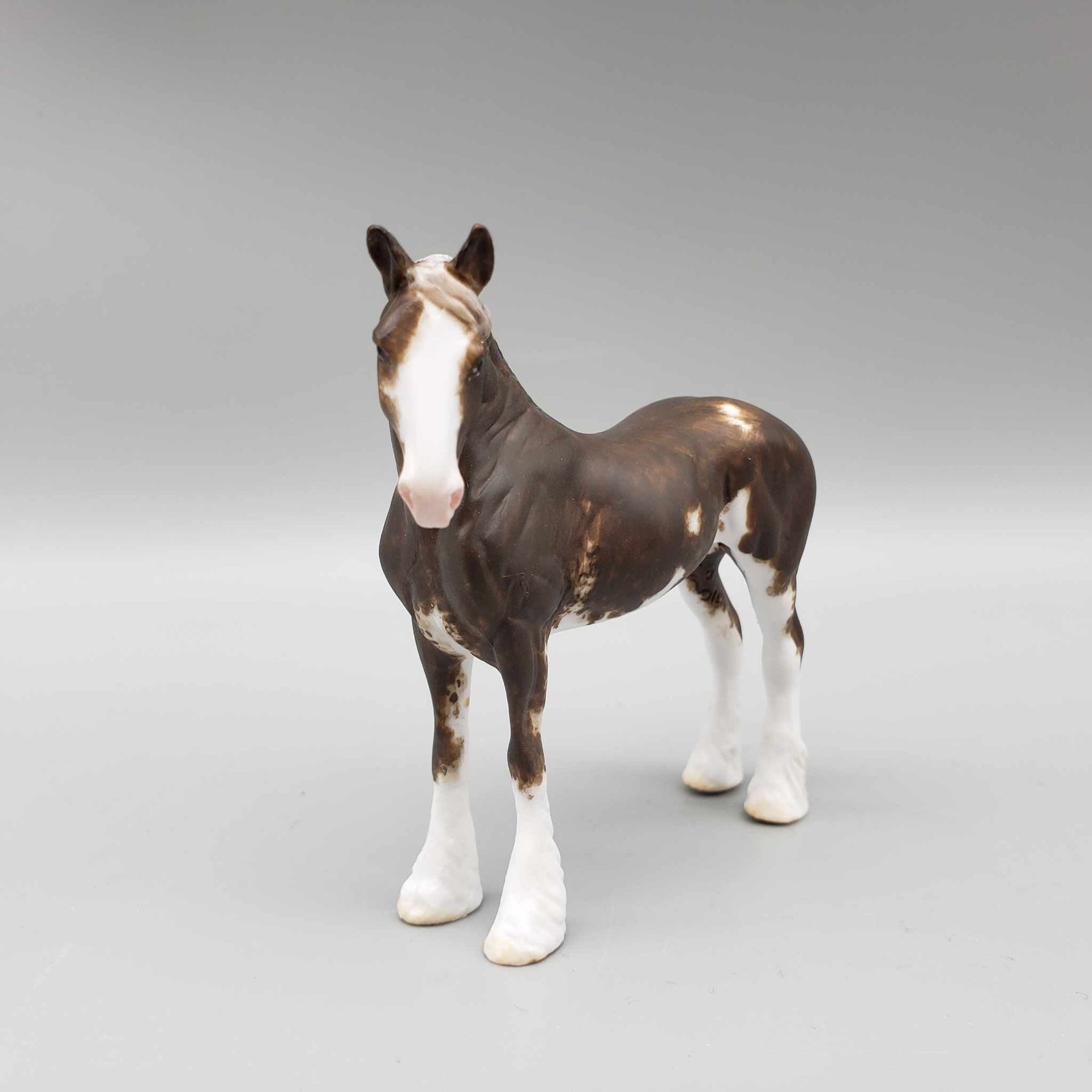 Howga OOAK Flaxen Chestnut Splash Draft Chip By Andrea Thomason Holiday Sale HS23