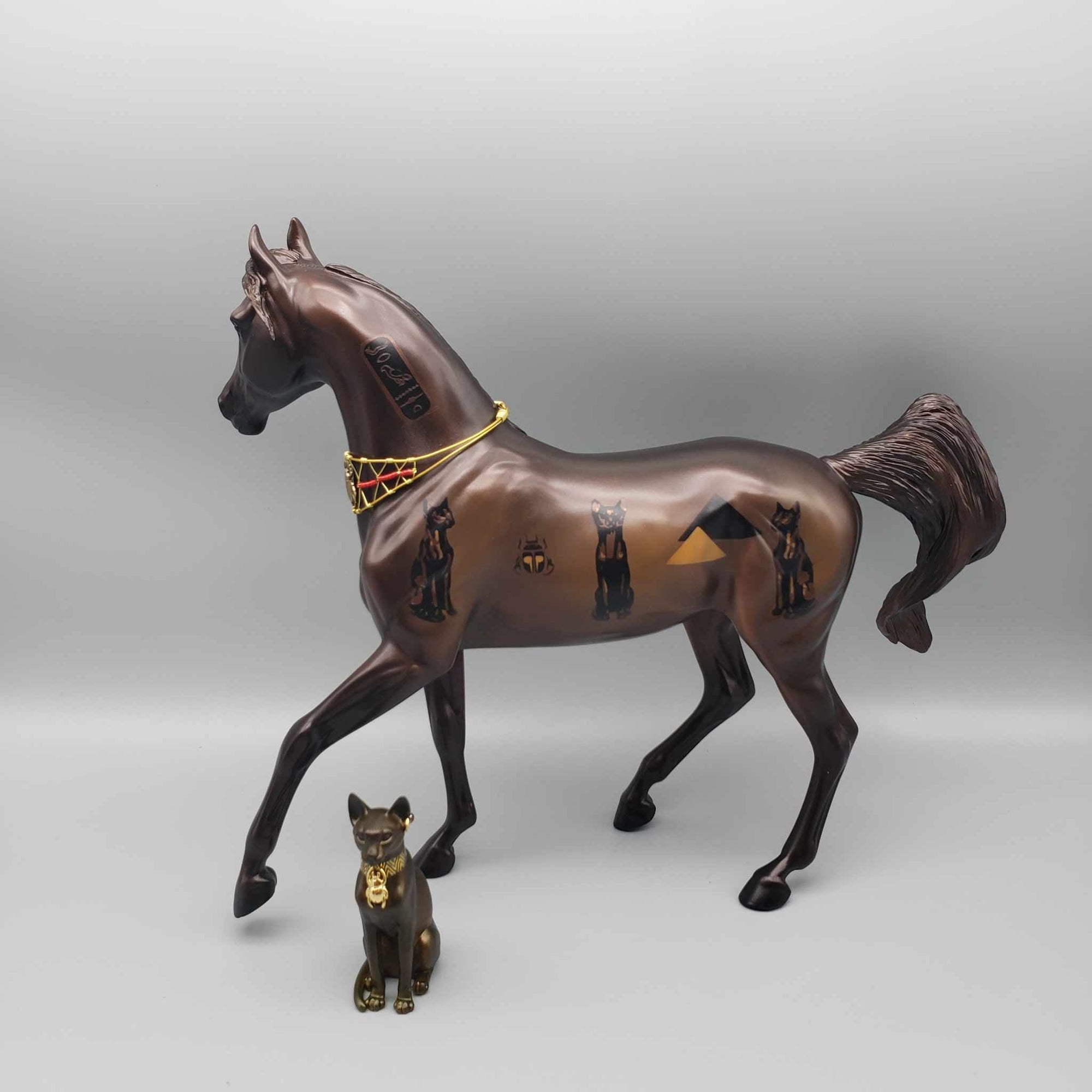 Francet I OOAK Egyptian Cat Decorator Arab Mare Set By Caroline Boydston Best Offers SS824
