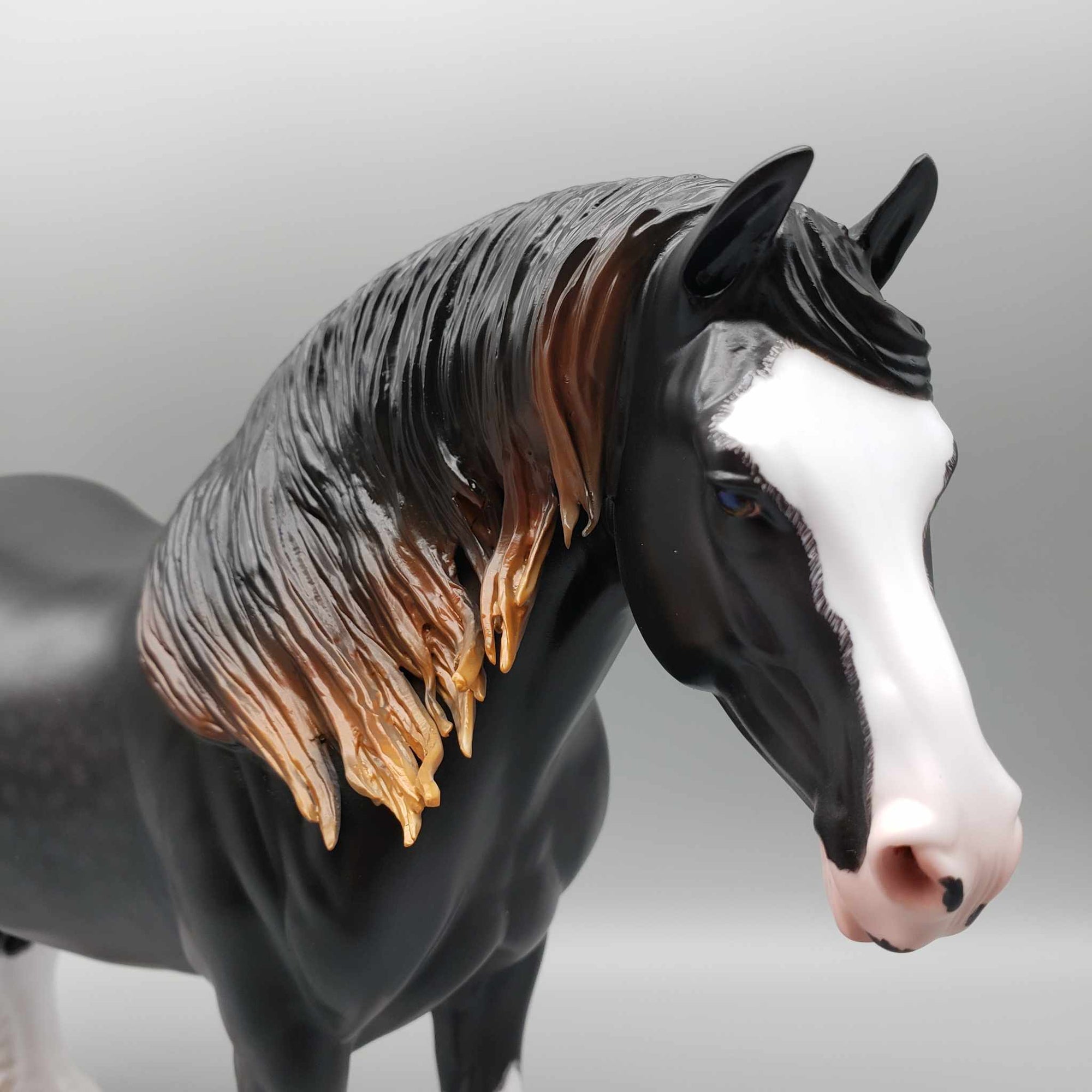 Catalina OOAK Dappled Black Heavy Draft By Caroline Boydston Best Offer 11/27/23