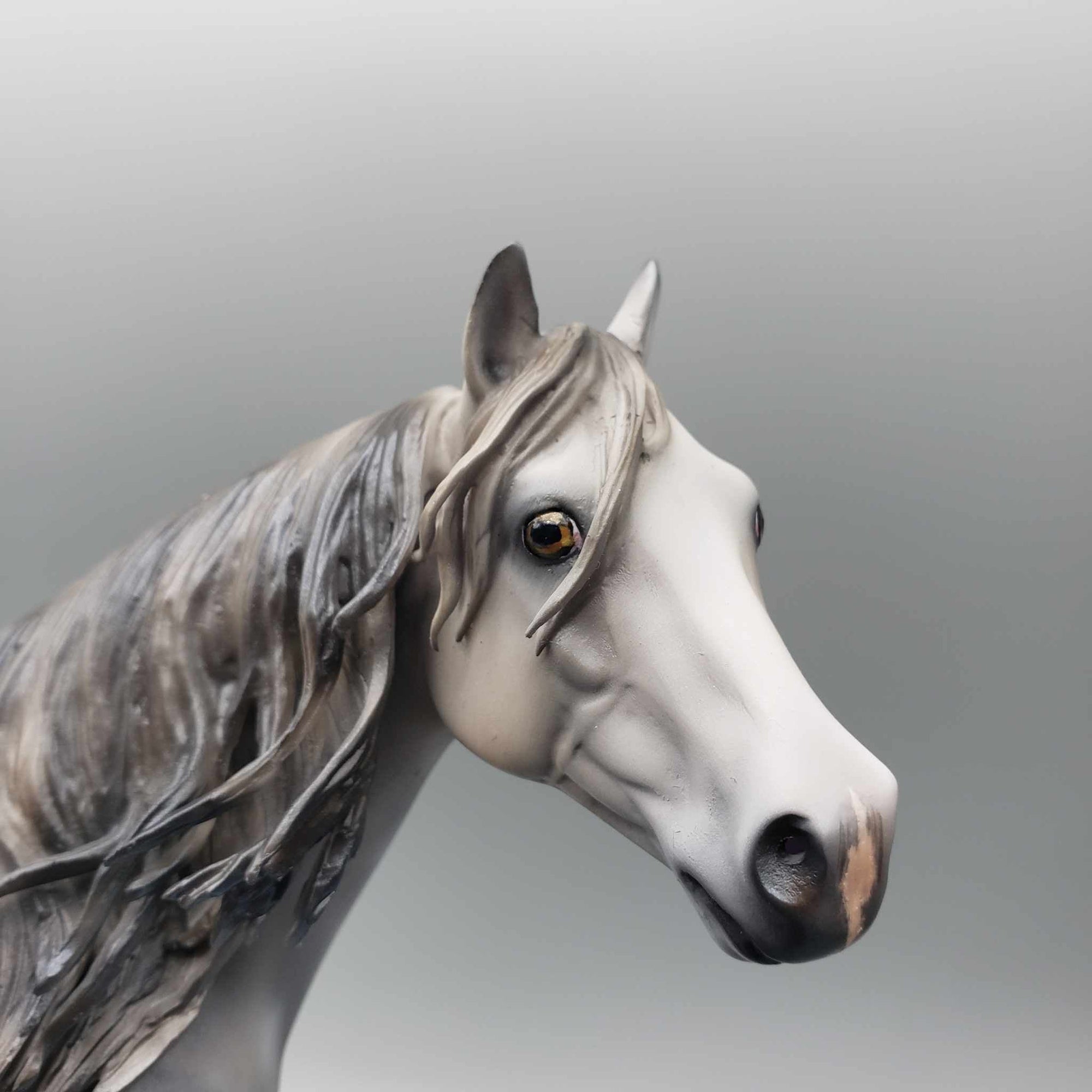 Jack Frost OOAK Dappled Grey Ideal Stock Horse By Julie Keim Best Offers 12/4/23