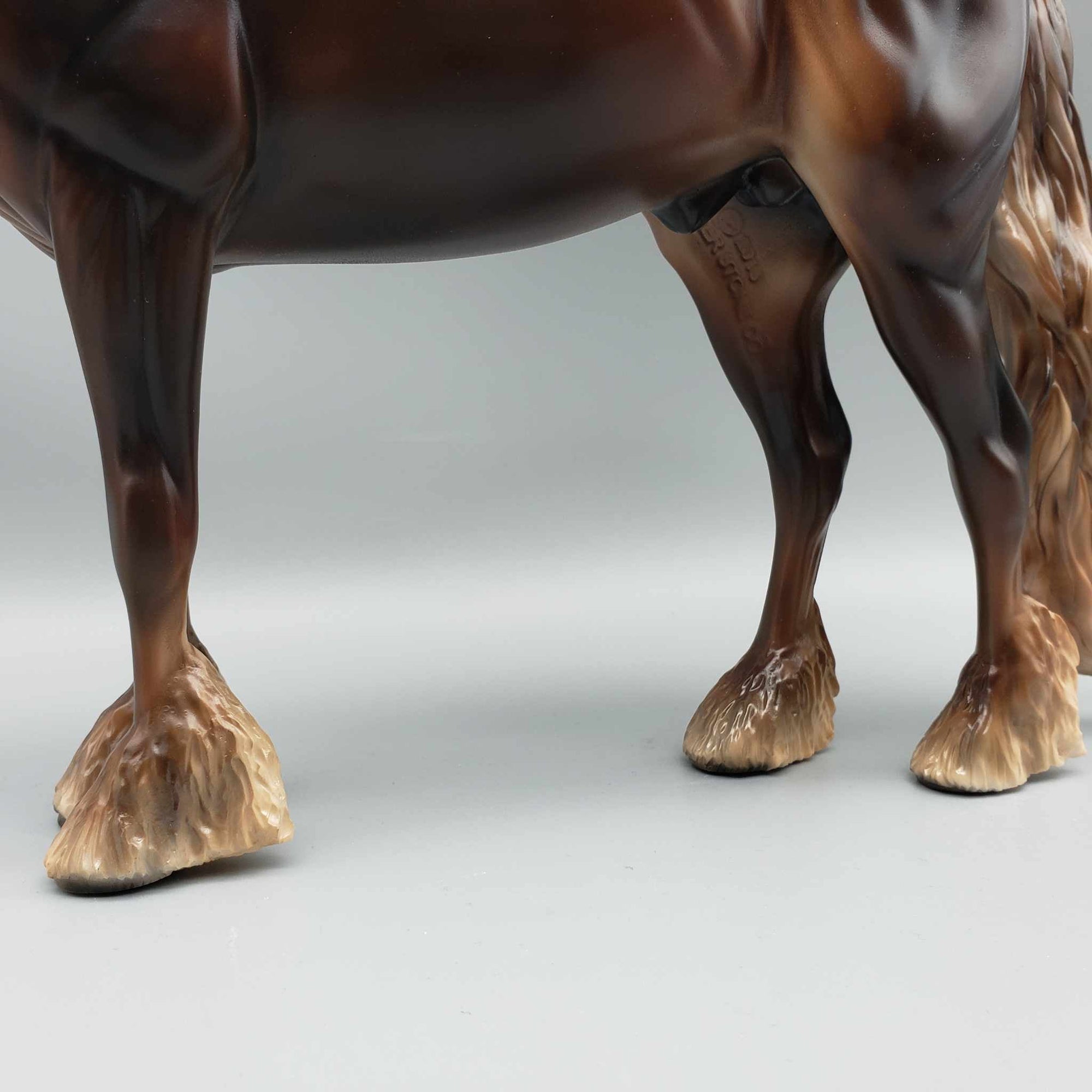 Flickering Firelight OOAK Chestnut Friesian Andalusian By Ashley Palmer Holiday Best Offers 12/11/23