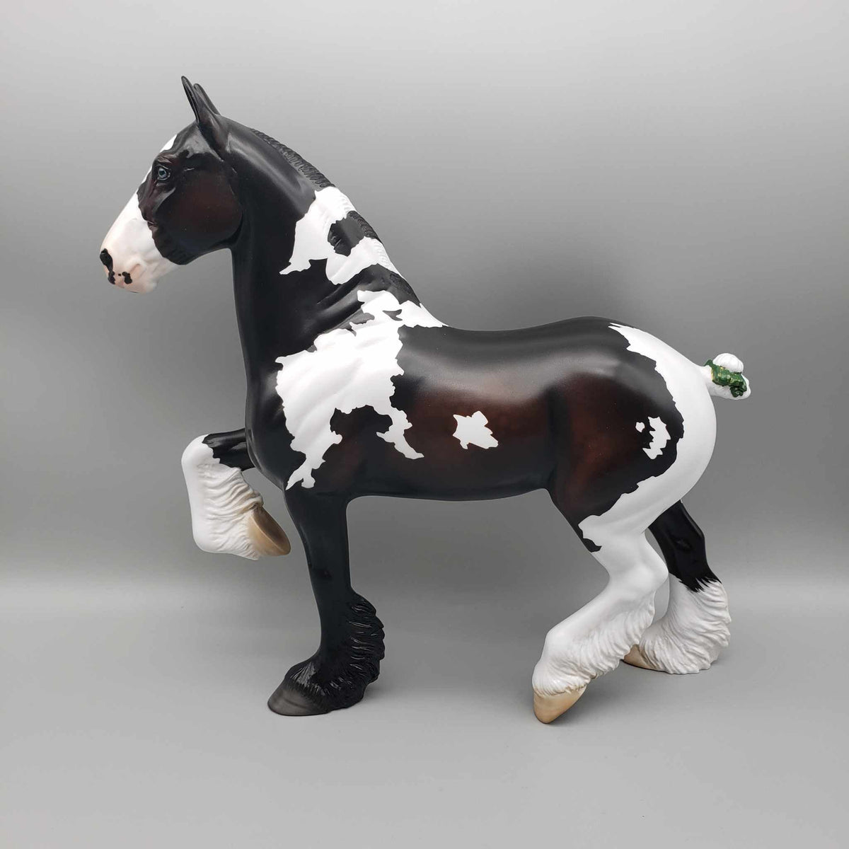 Douglas OOAK Bay Sabino Trotting Drafter By Angela Marleau 2023
