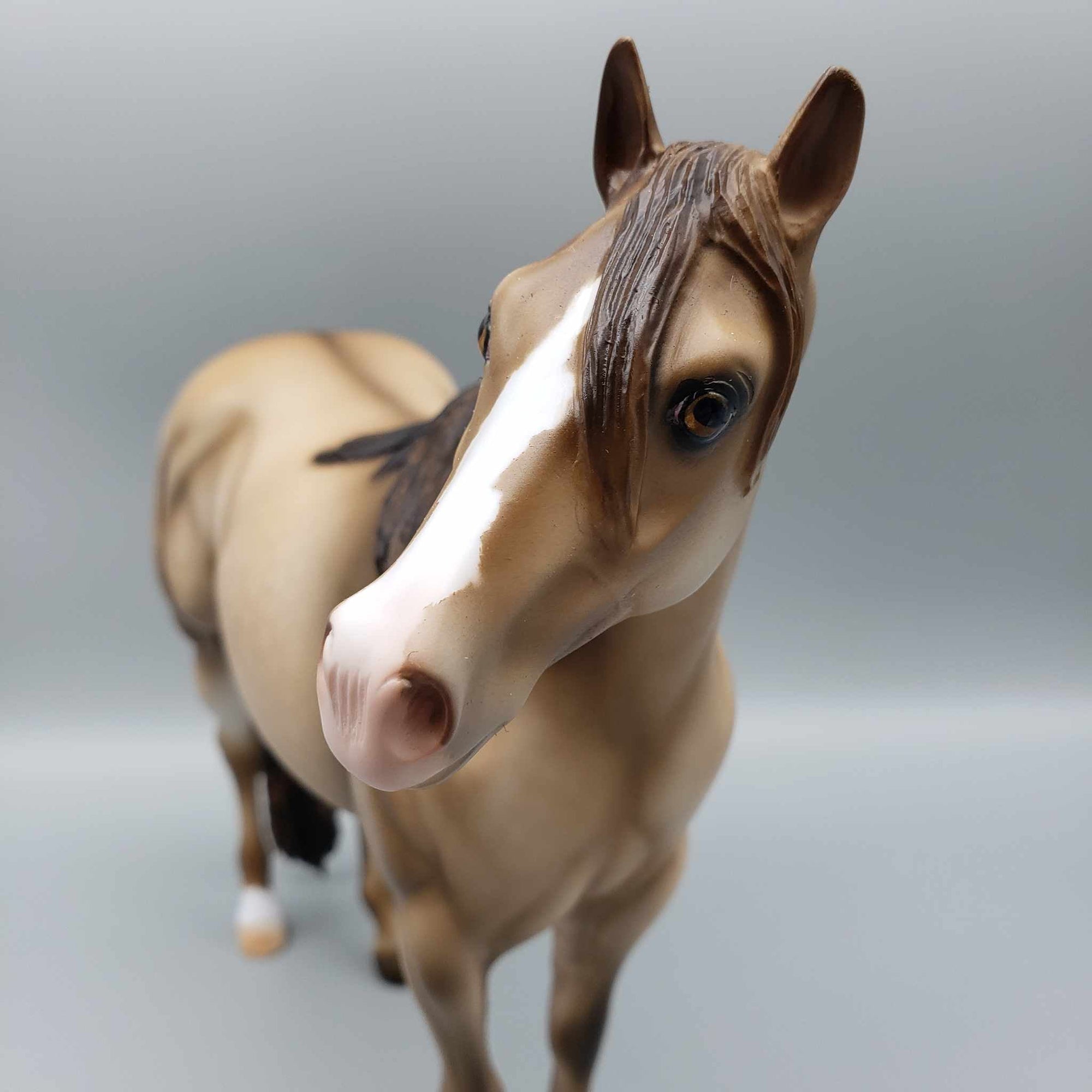 Texan OOAK Dappled Champagne Dun ISH By Julie Keim Best Offer 11/27/23