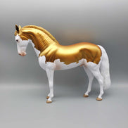 Golden Wishes OOAK Gold Deco Andalusian By Angela Marleau New Year Sales Collection NY23