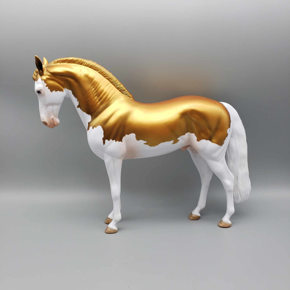 Golden Wishes OOAK Gold Deco Andalusian By Angela Marleau New Year Sales Collection NY23
