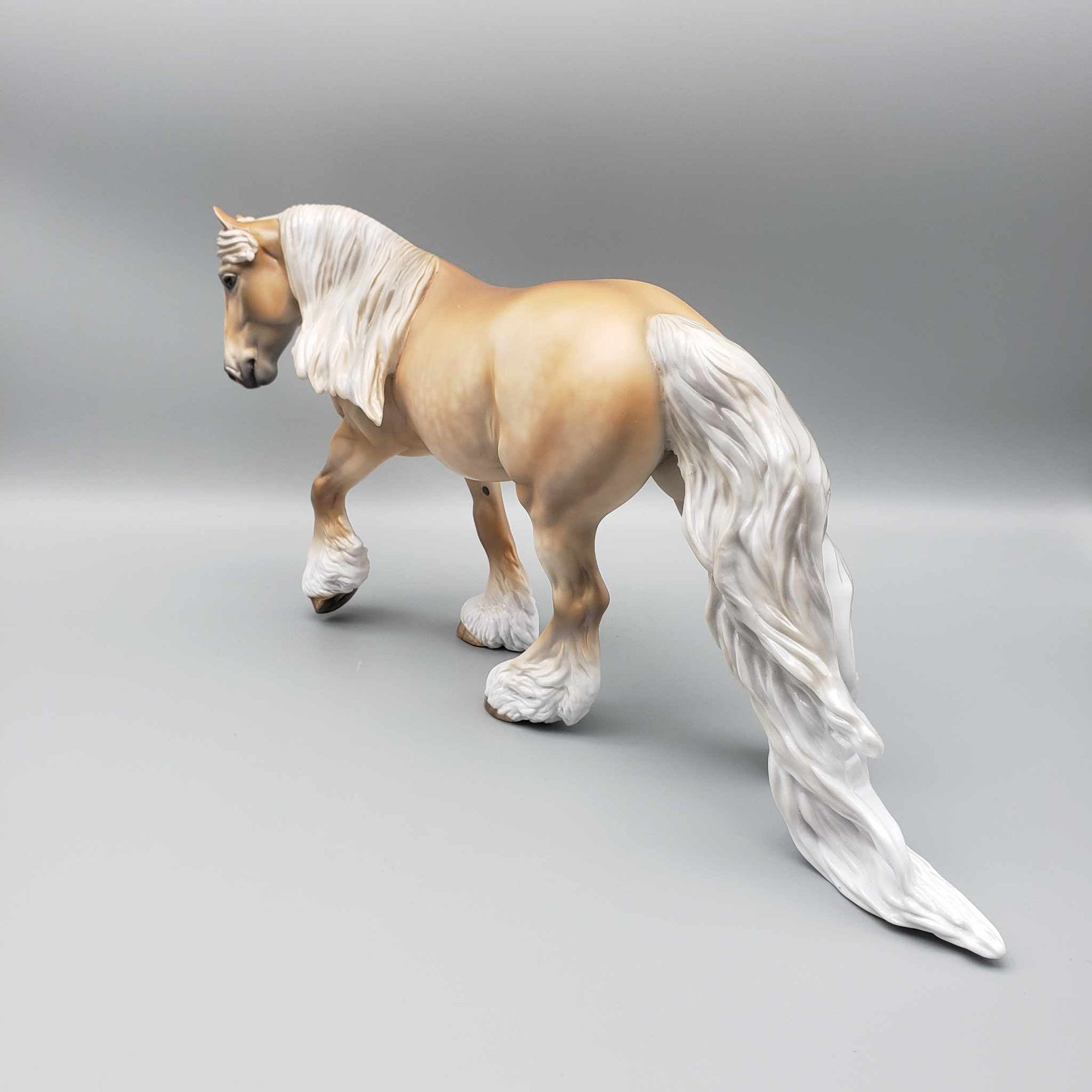 Butterscotch Blondie OOAK Dappled Sooty Palomino Irish Cob By Julie Keim Holiday Sale HS23