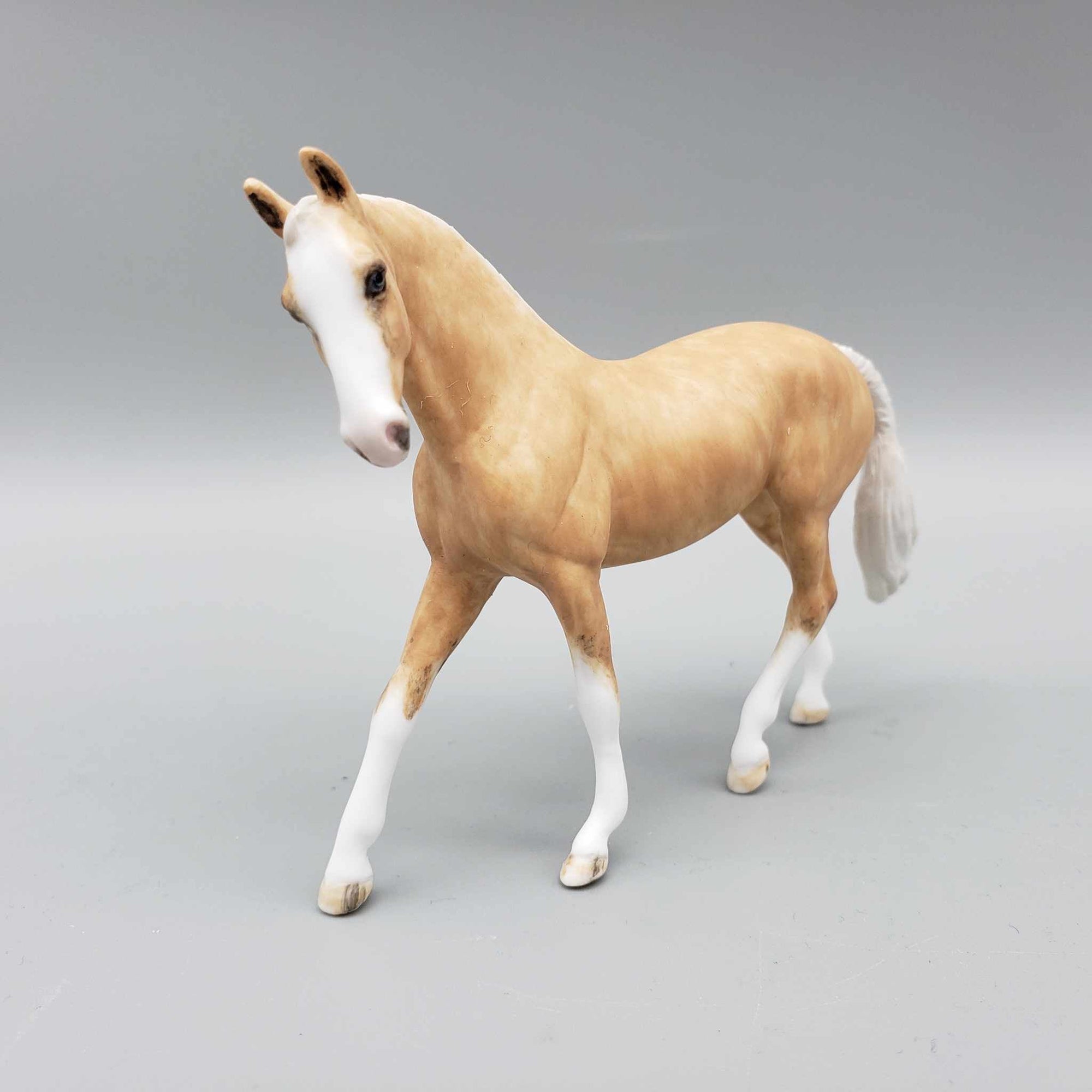 Marie OOAK Custom Dappled Palomino Warmblood Chip By Andrea Thomason Holiday Sale HS23