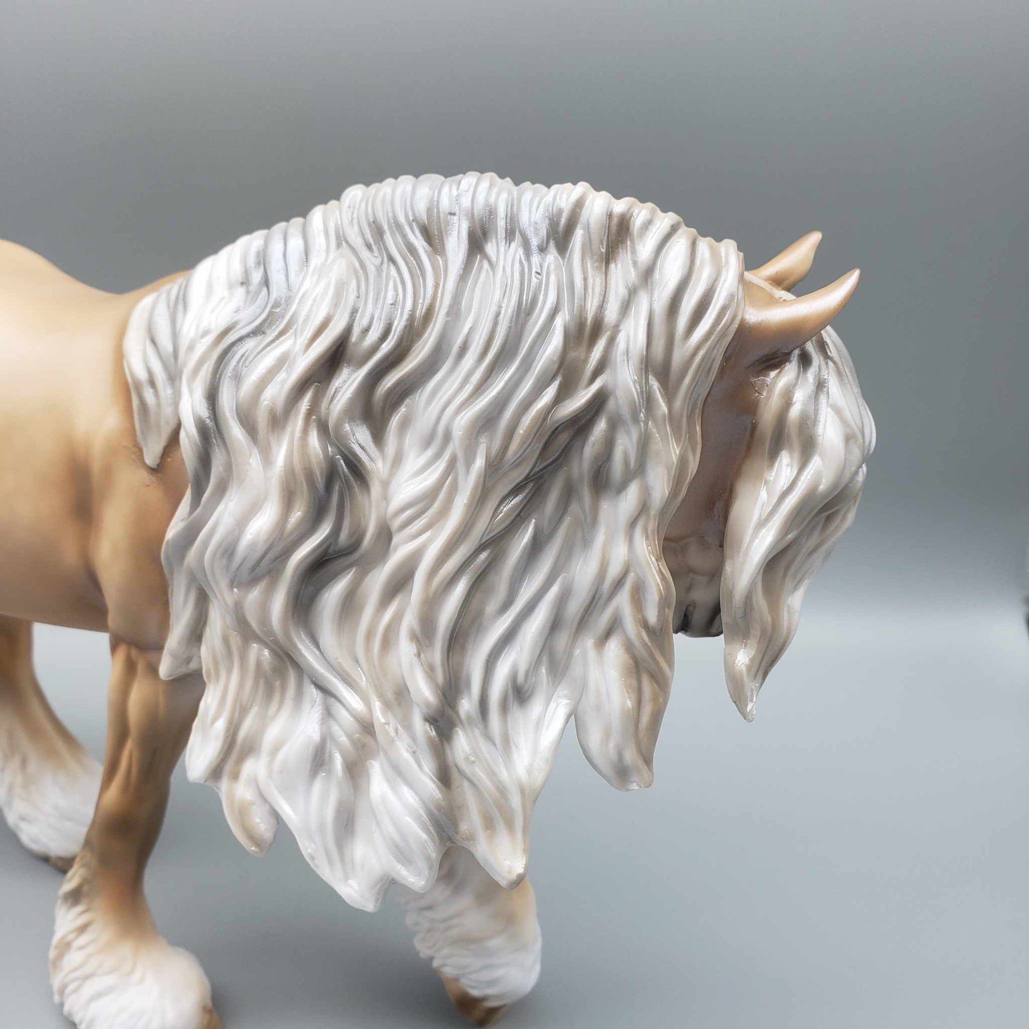 Carmel Cocoa OOAK Dappled Sooty Palomino Irish Cob By Julie Keim Holiday Sale HS23