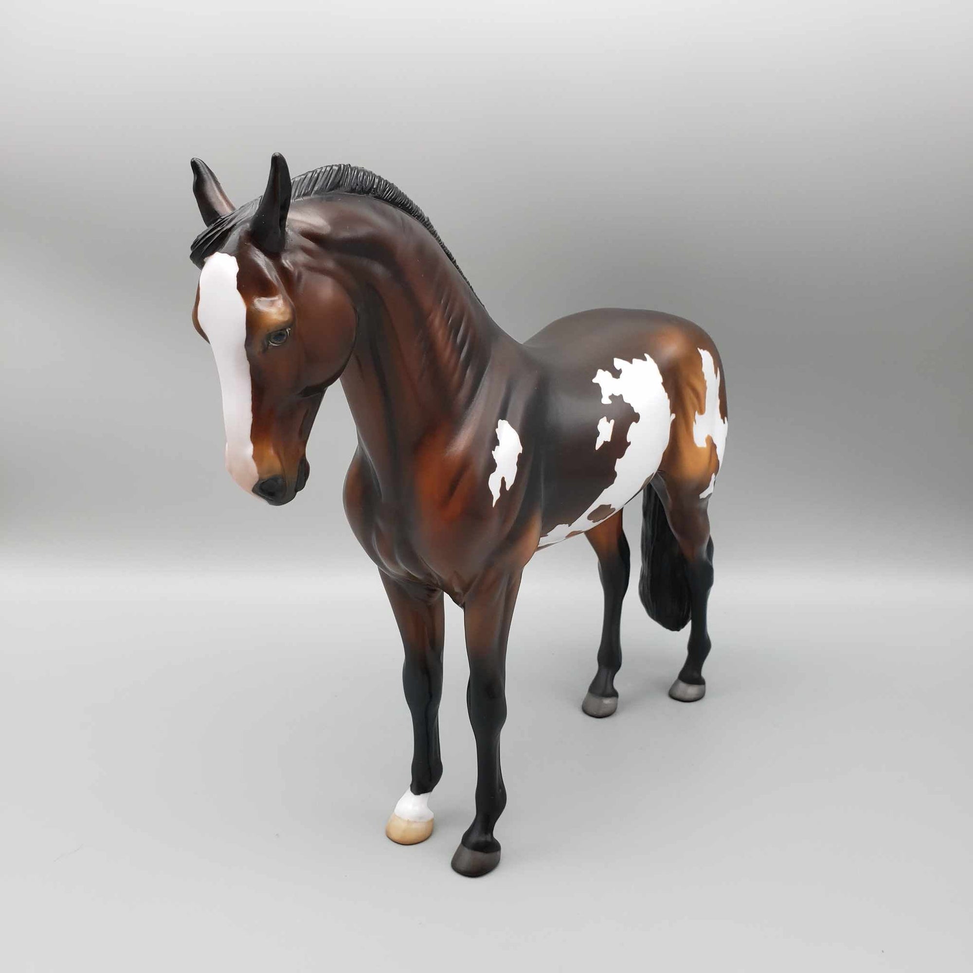 Allspice OOAK Bay Overo Andalusian By Angela Marleau Holiday Sale HS23