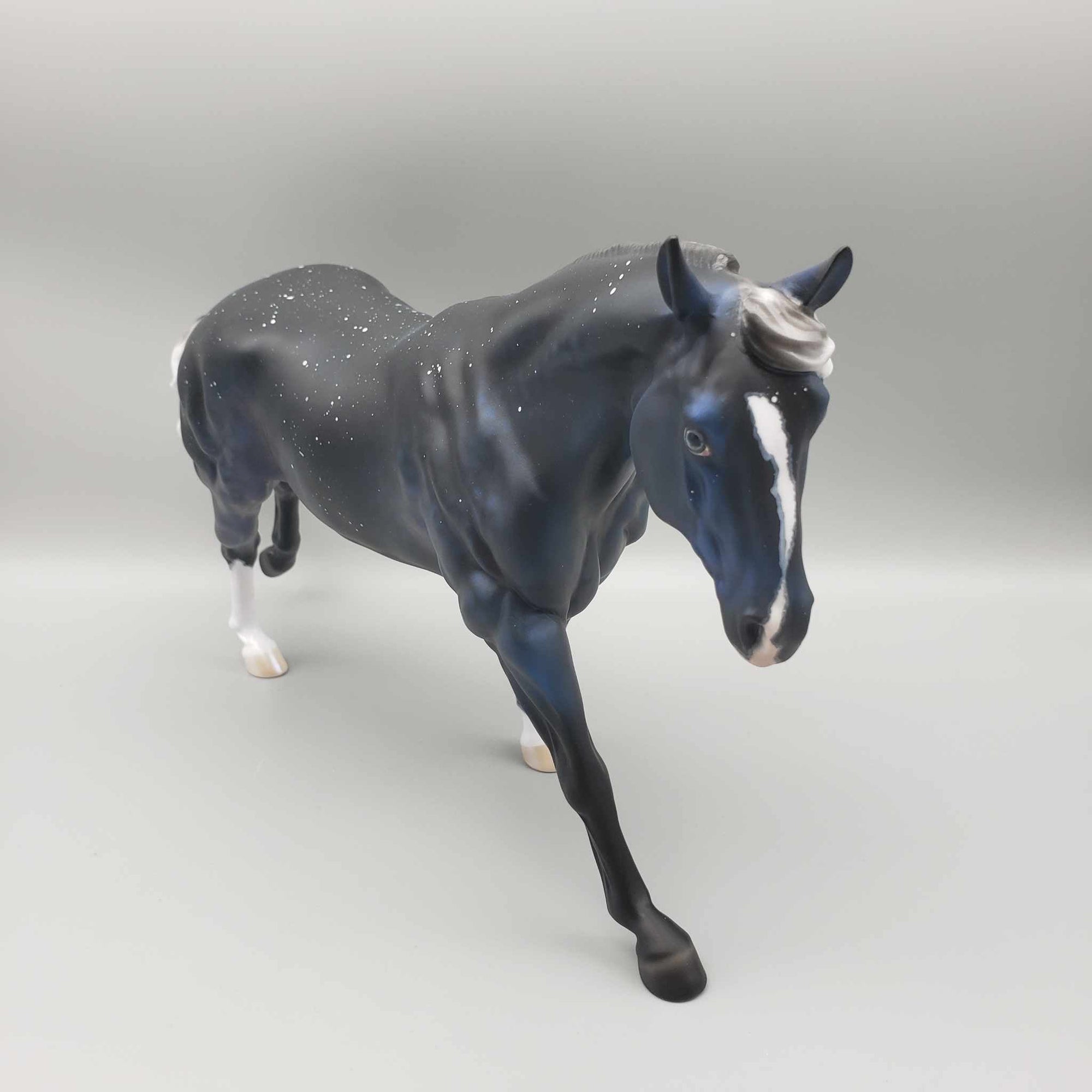 Galaxy of Wishes OOAK Deco Remington by Ellen Robbins Holiday Sale HS23