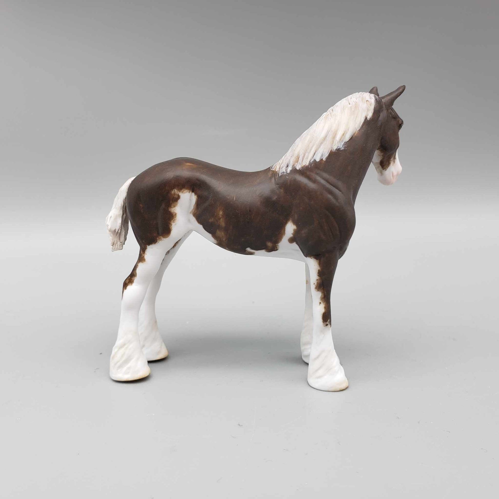 Howga OOAK Flaxen Chestnut Splash Draft Chip By Andrea Thomason Holiday Sale HS23