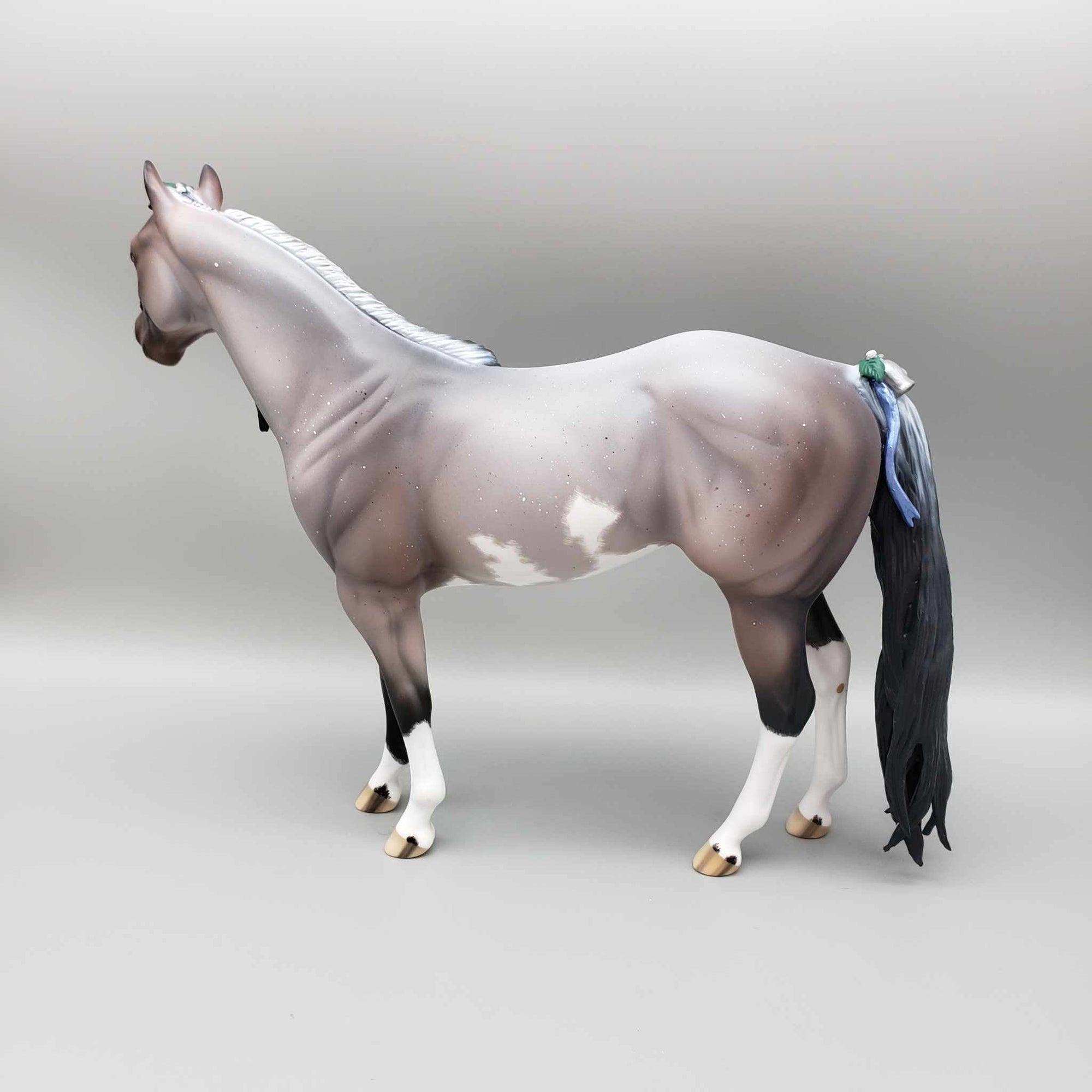 Secret Wish OOAK Bay Roan Overo ISH By Ellen Robbins Holiday Best Offers 12/11/23