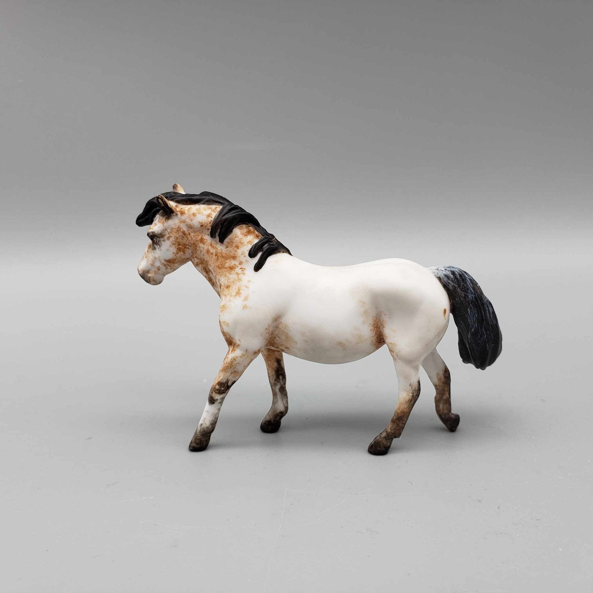 Gibson OOAK Custom Bay Appaloosa Pony Chip By Andrea Thomason Holiday Sale HS23