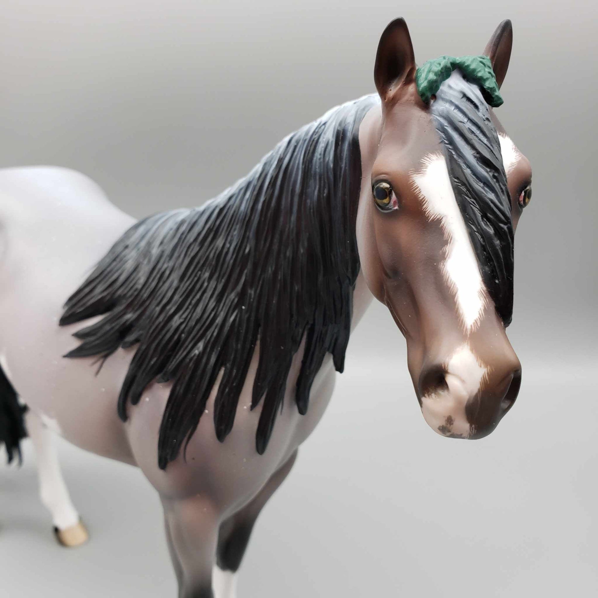 Secret Wish OOAK Bay Roan Overo ISH By Ellen Robbins Holiday Best Offers 12/11/23