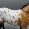 Kinara OOAK Buckskin Appaloosa Custom Mane W/ Etching By Julie Keim Holiday Sale HS23