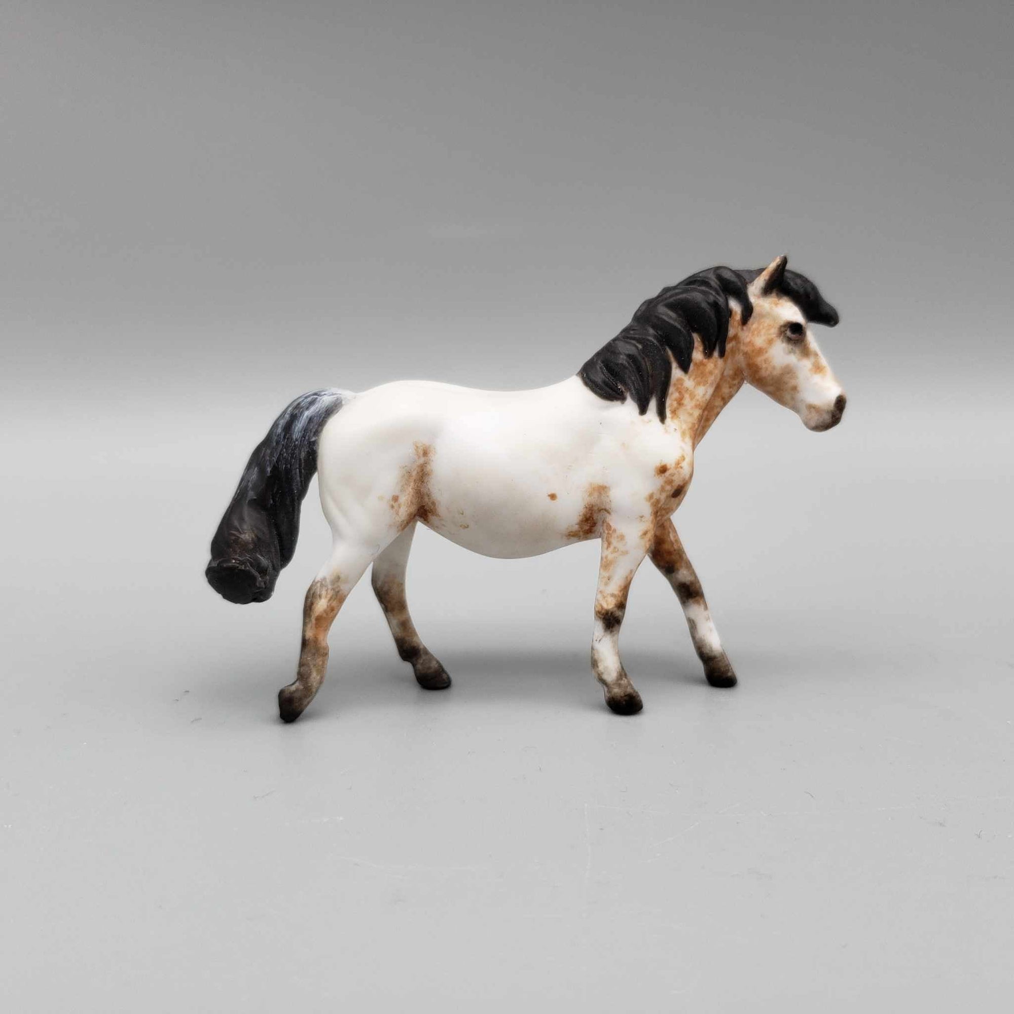 Gibson OOAK Custom Bay Appaloosa Pony Chip By Andrea Thomason Holiday Sale HS23