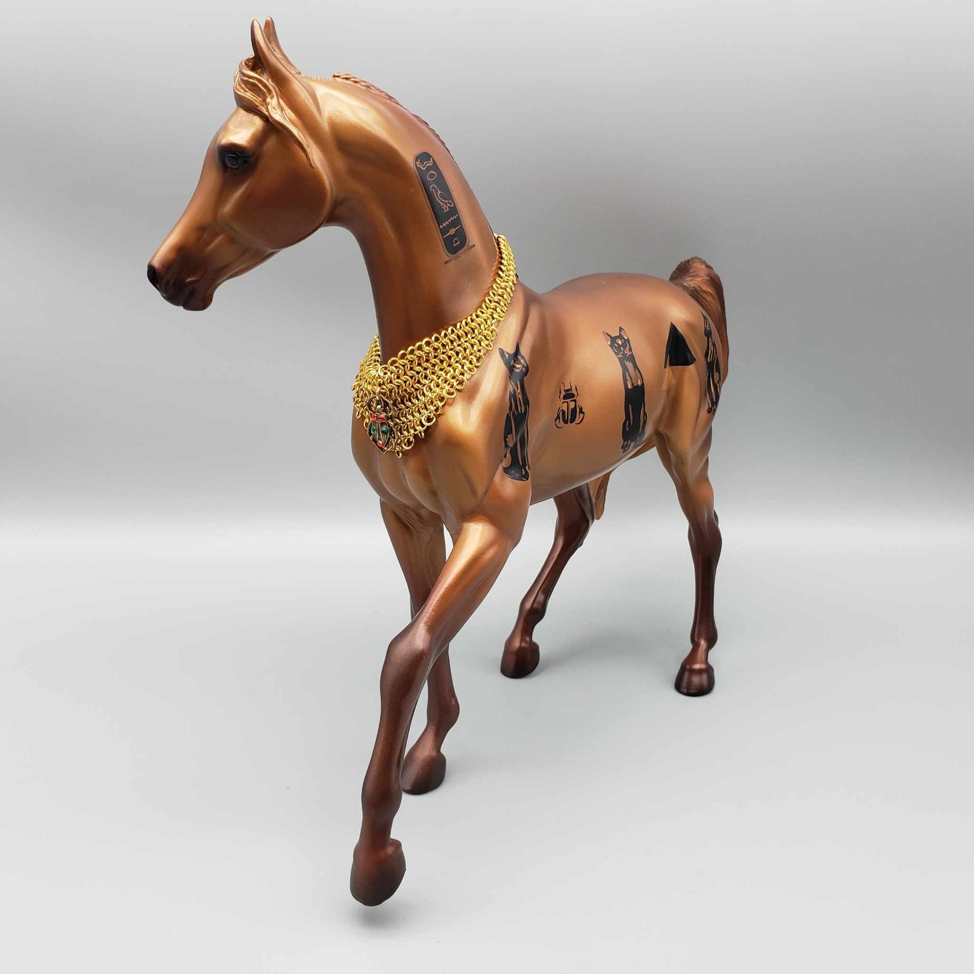 Francet IV OOAK Egyptian Cat Decorator Arab Mare Set By Caroline Boydston Best Offers Holiday Sale HS23
