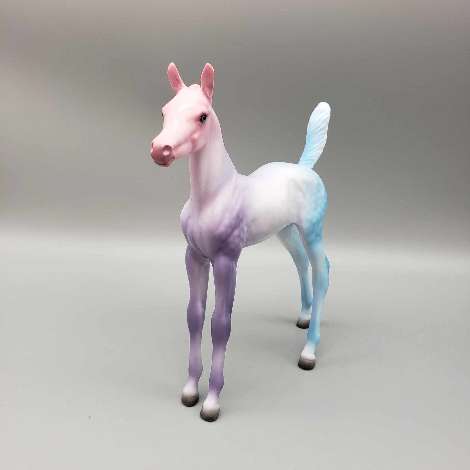 Delight OOAK Pink Blue Deco Arab Foal By Jess Hamill HS23