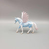 Flutter OOAK Deco Pearl Blue Angel Wing Warmblood Chip By  Angela Marleau Holiday Sale HS23