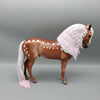 Deer Me Pink OOAK Deco Pink Deer Inspired Chestnut Andalusian By Angela Marleau Holiday Sale HS23