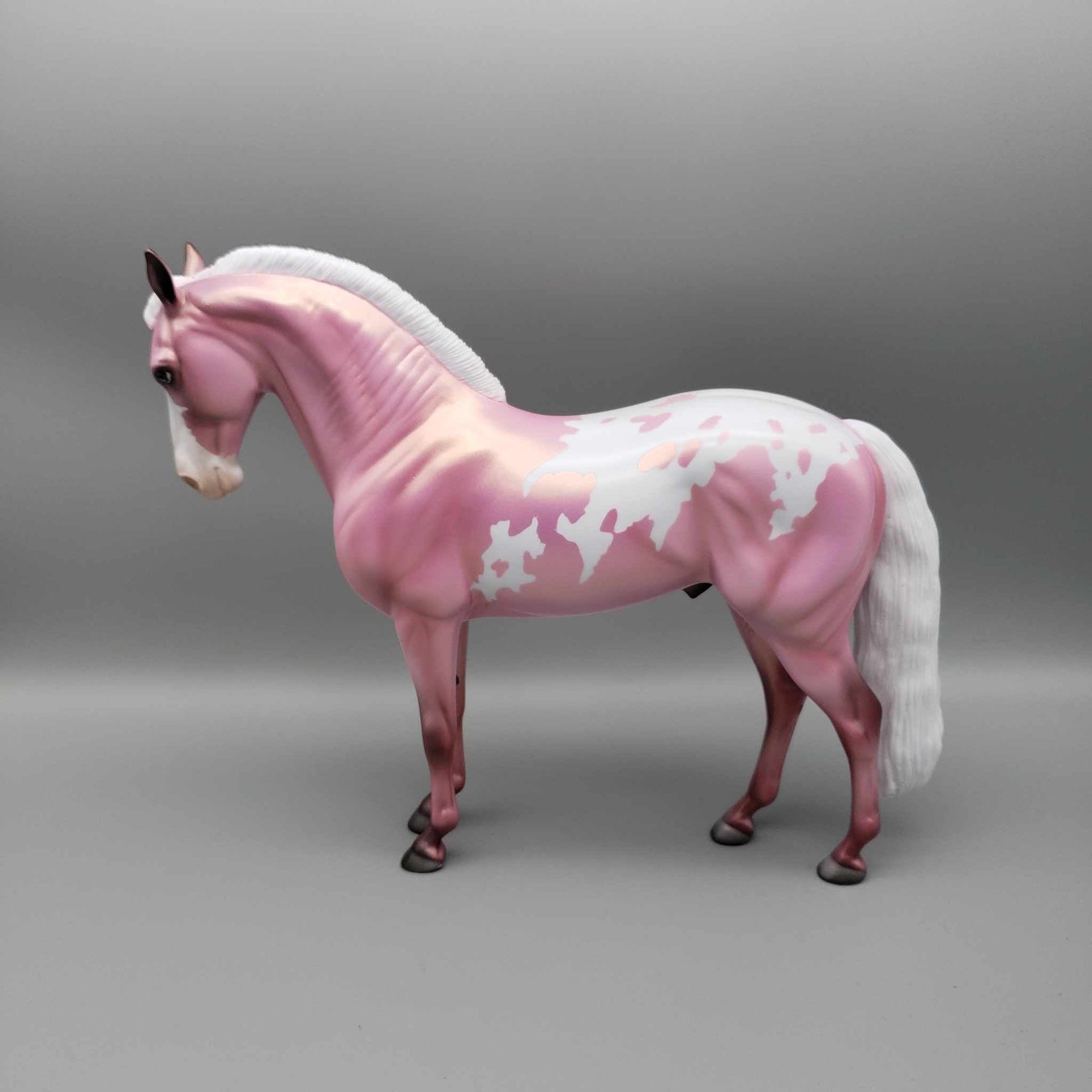 Wow Pink OOAK Deco Pink Appaloosa Andalusian By Angela Marleau Holiday Sale HS23