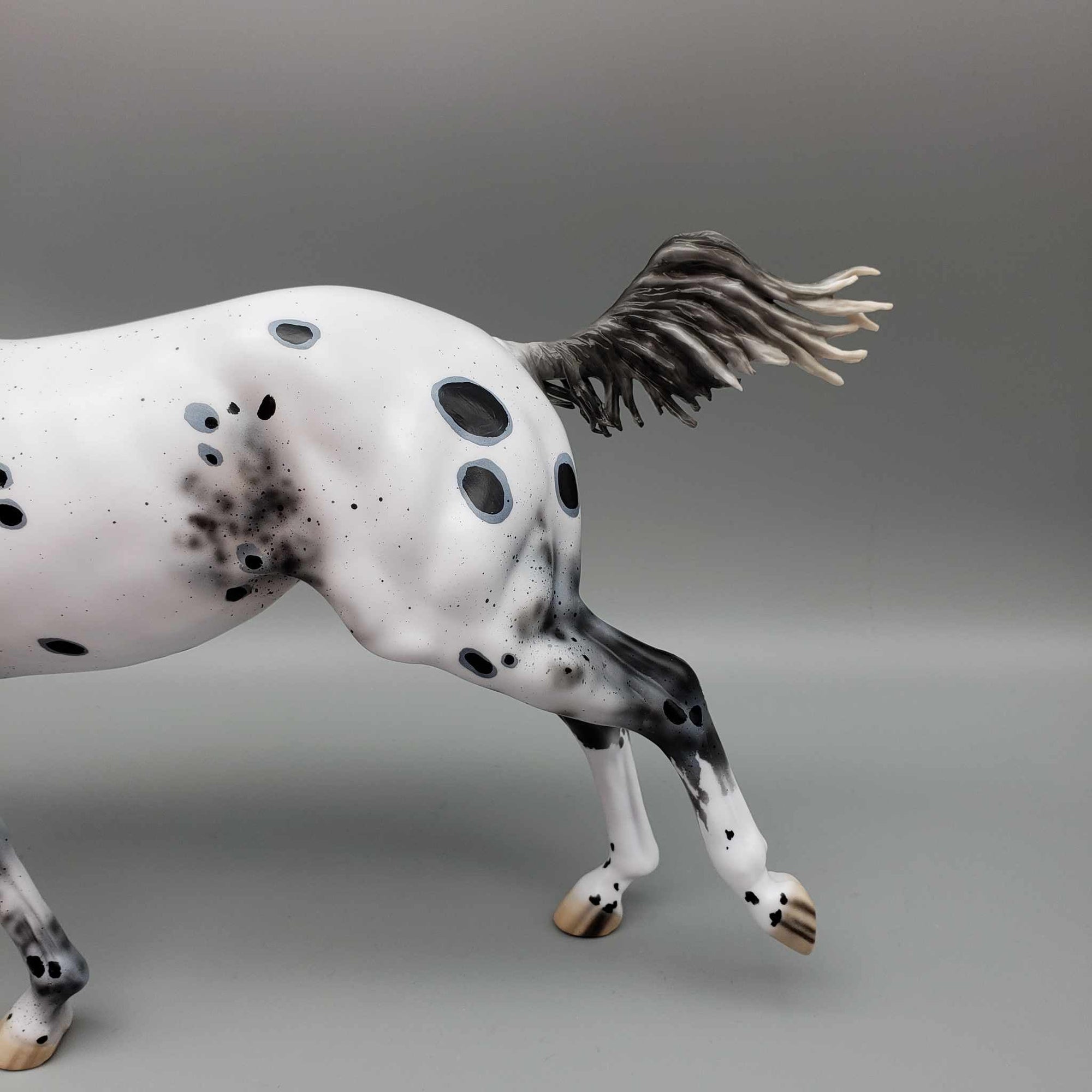 Stockings Fulla Coal OOAK Leopard Appaloosa By Ellen Robbins Holiday Best Offers 12/11/23